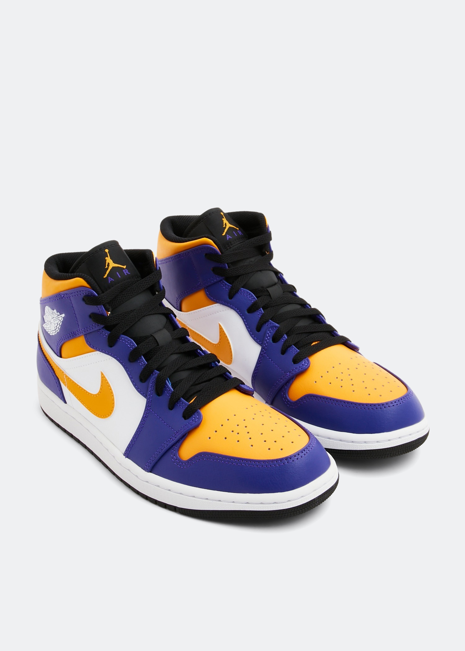 Jordan mid 1 discount lakers