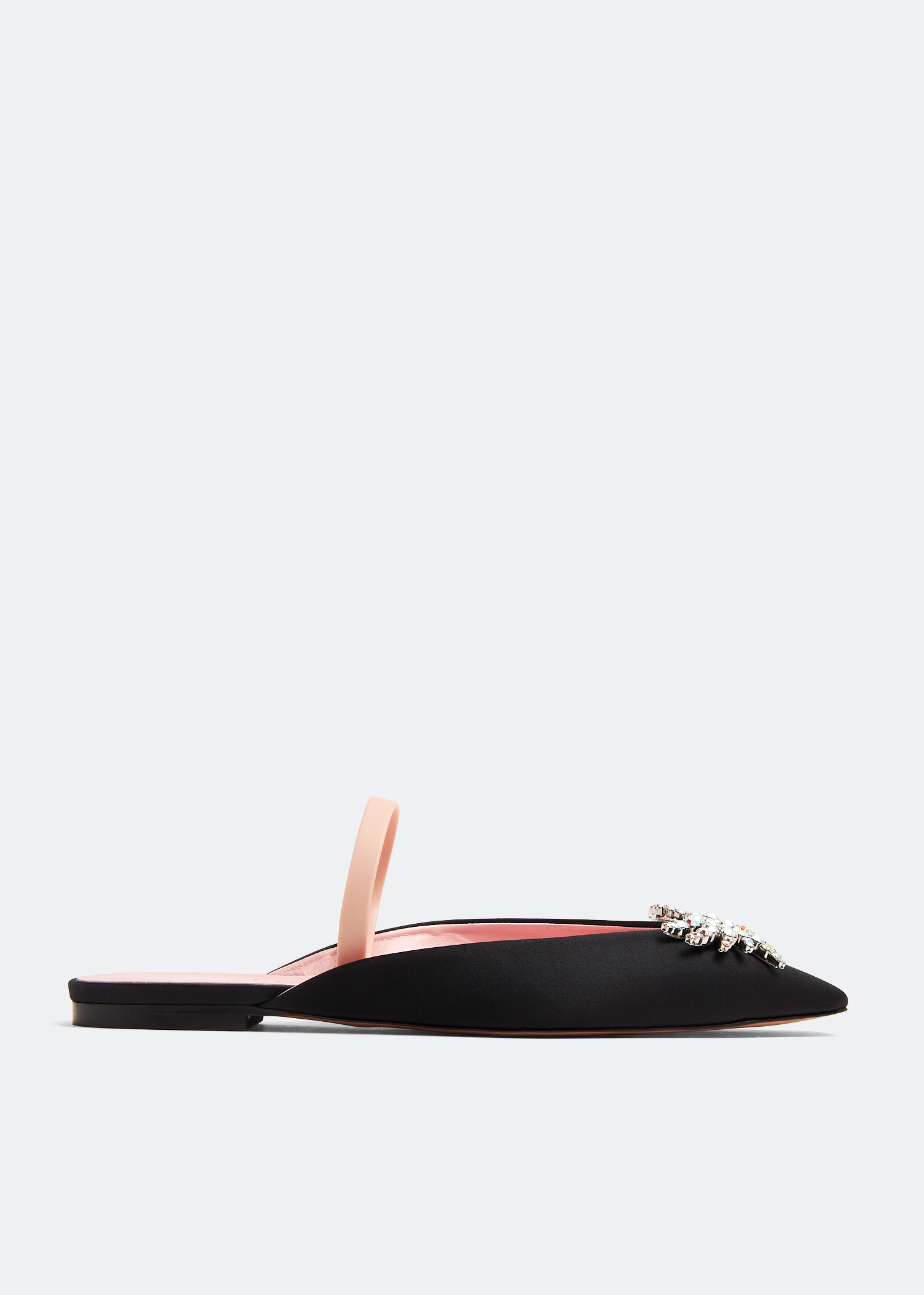 

Drizella flat mules, Black