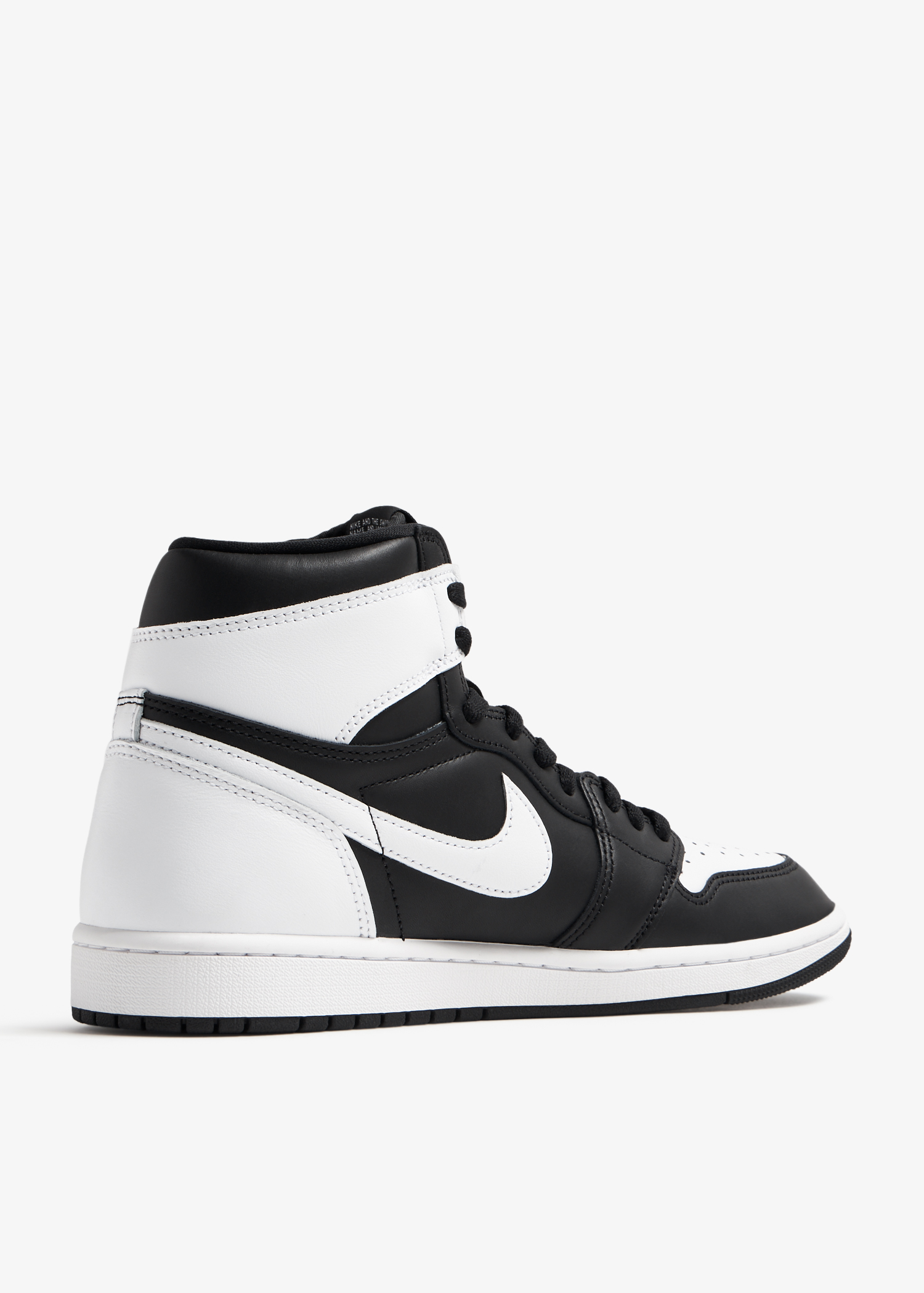 Nike Air Jordan 1 High Retro OG Black White sneakers for Men Black in Bahrain Level Shoes