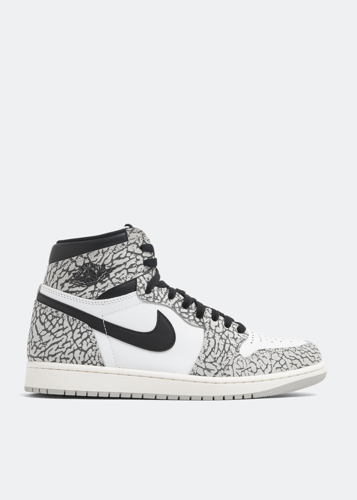 Nike Air Jordan 1 High White Cement sneakers for Men Grey in KSA Level Shoes