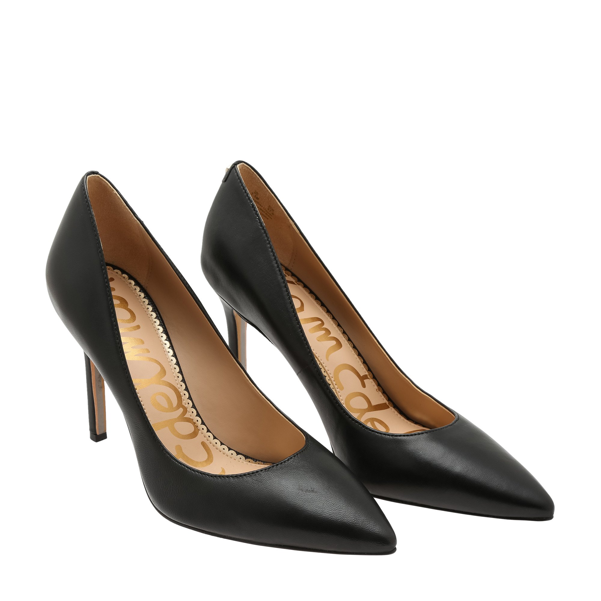 

Hazel leather pumps, Black