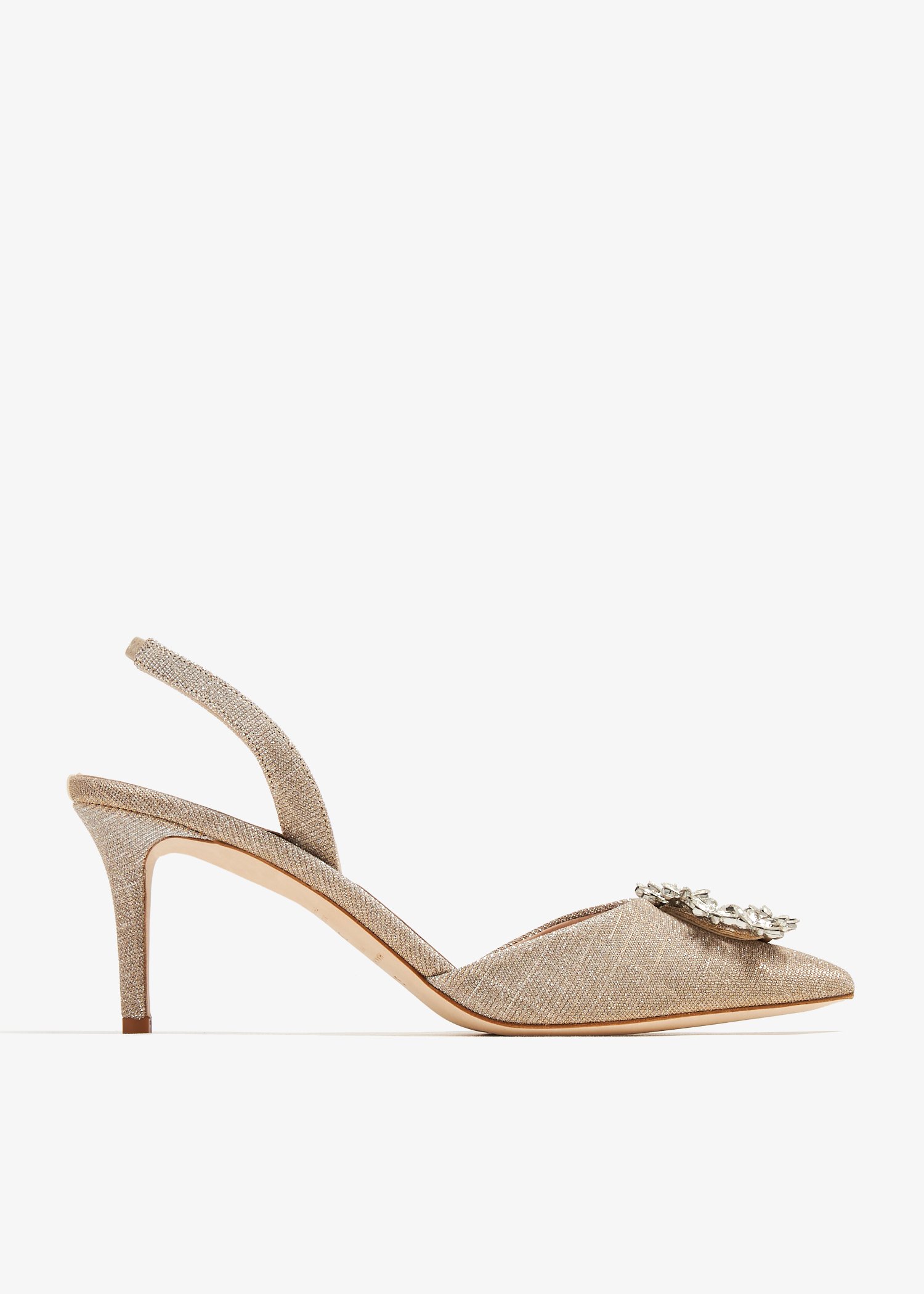 

Edith slingback pumps, Gold