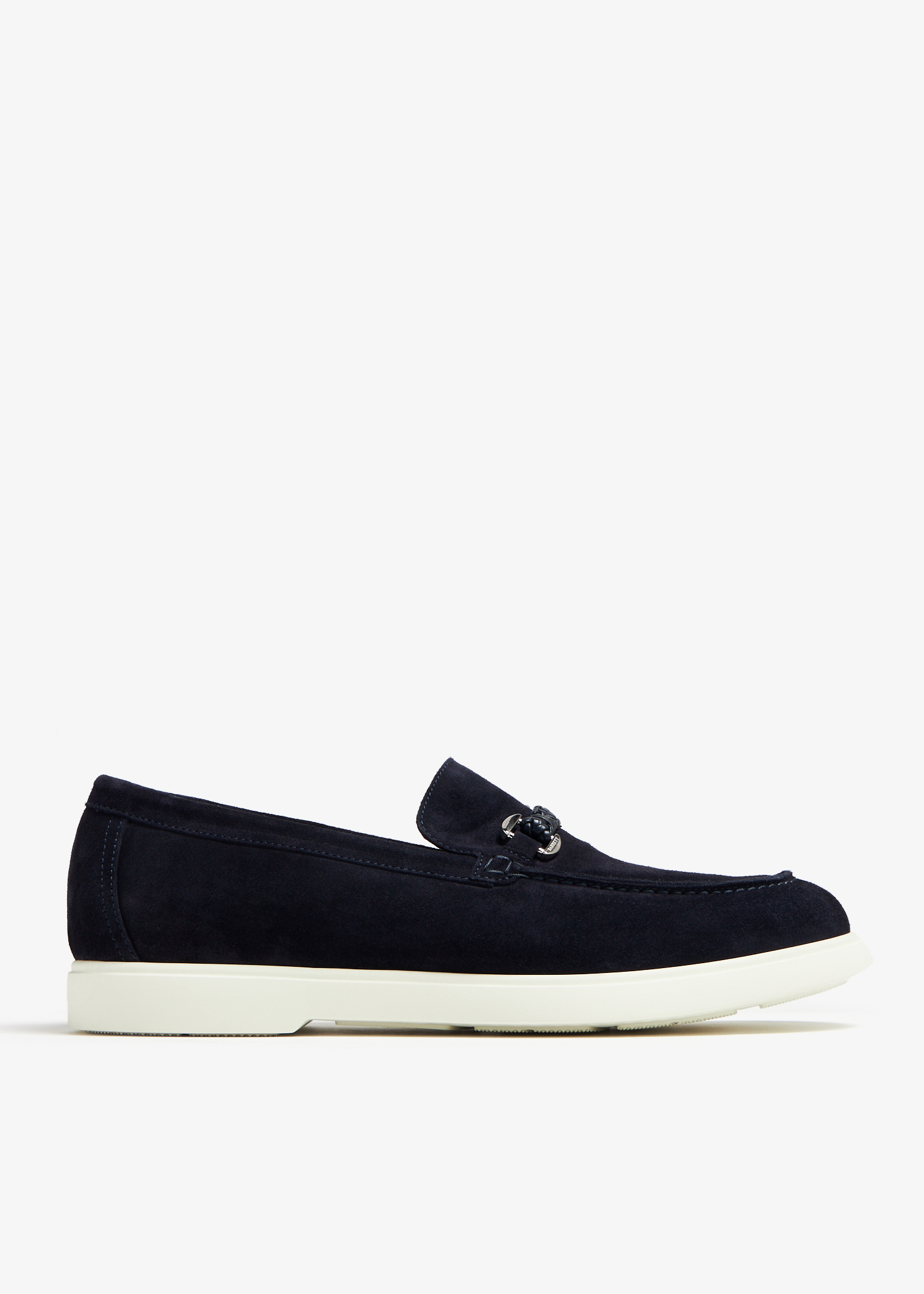 

Edwin suede loafers, Blue