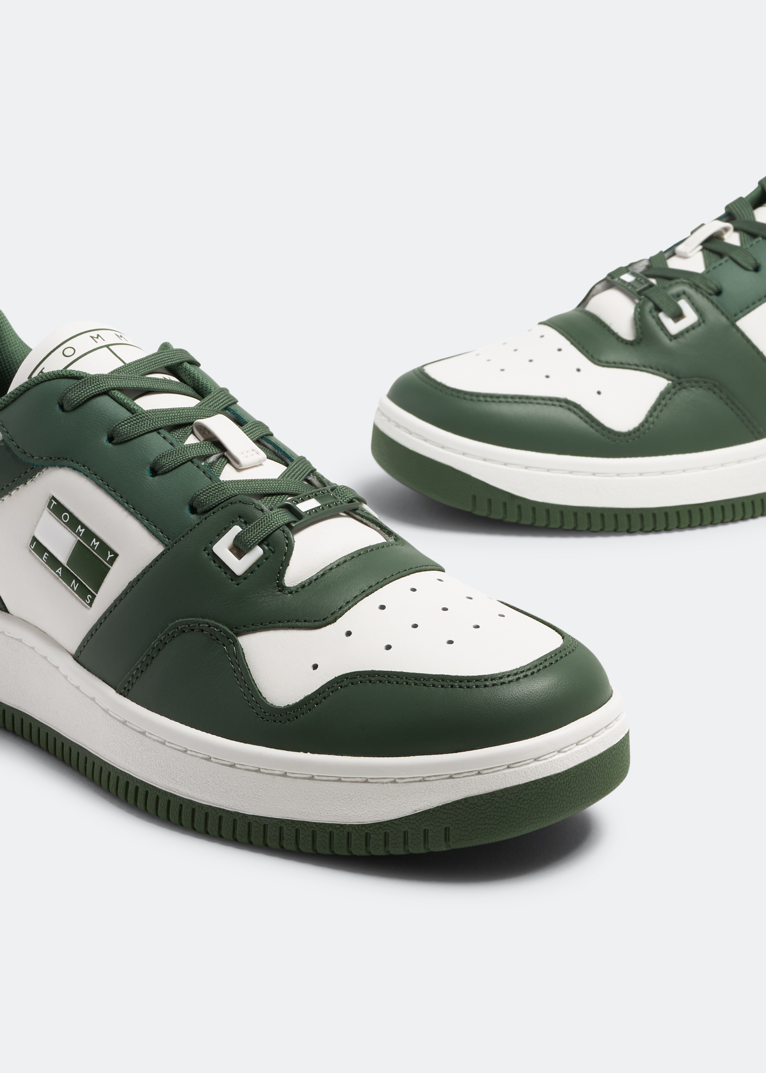 Tommy Hilfiger Basket sneakers for Men - Green in Oman | Level Shoes