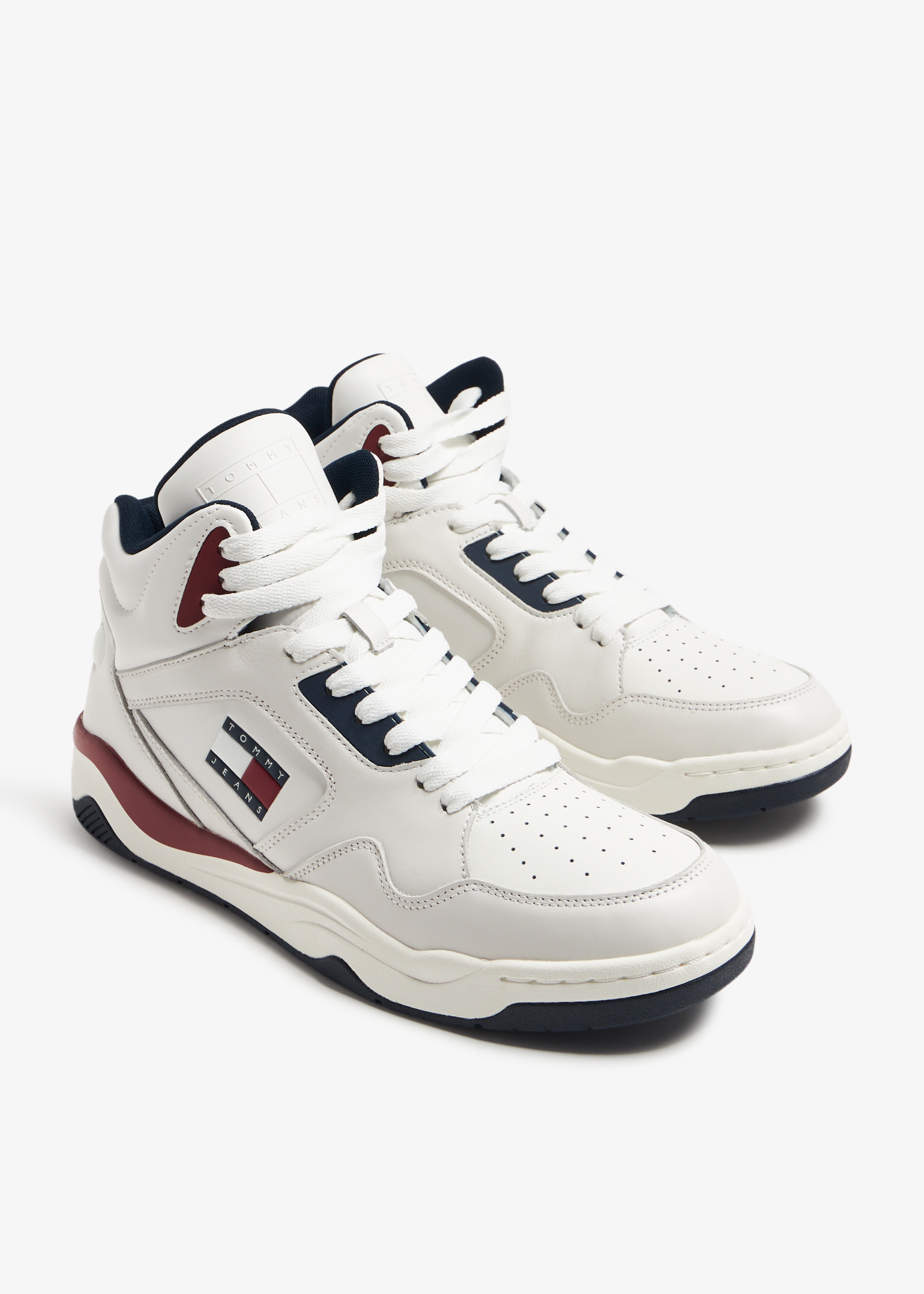 Tommy hilfiger mid hot sale top sneaker