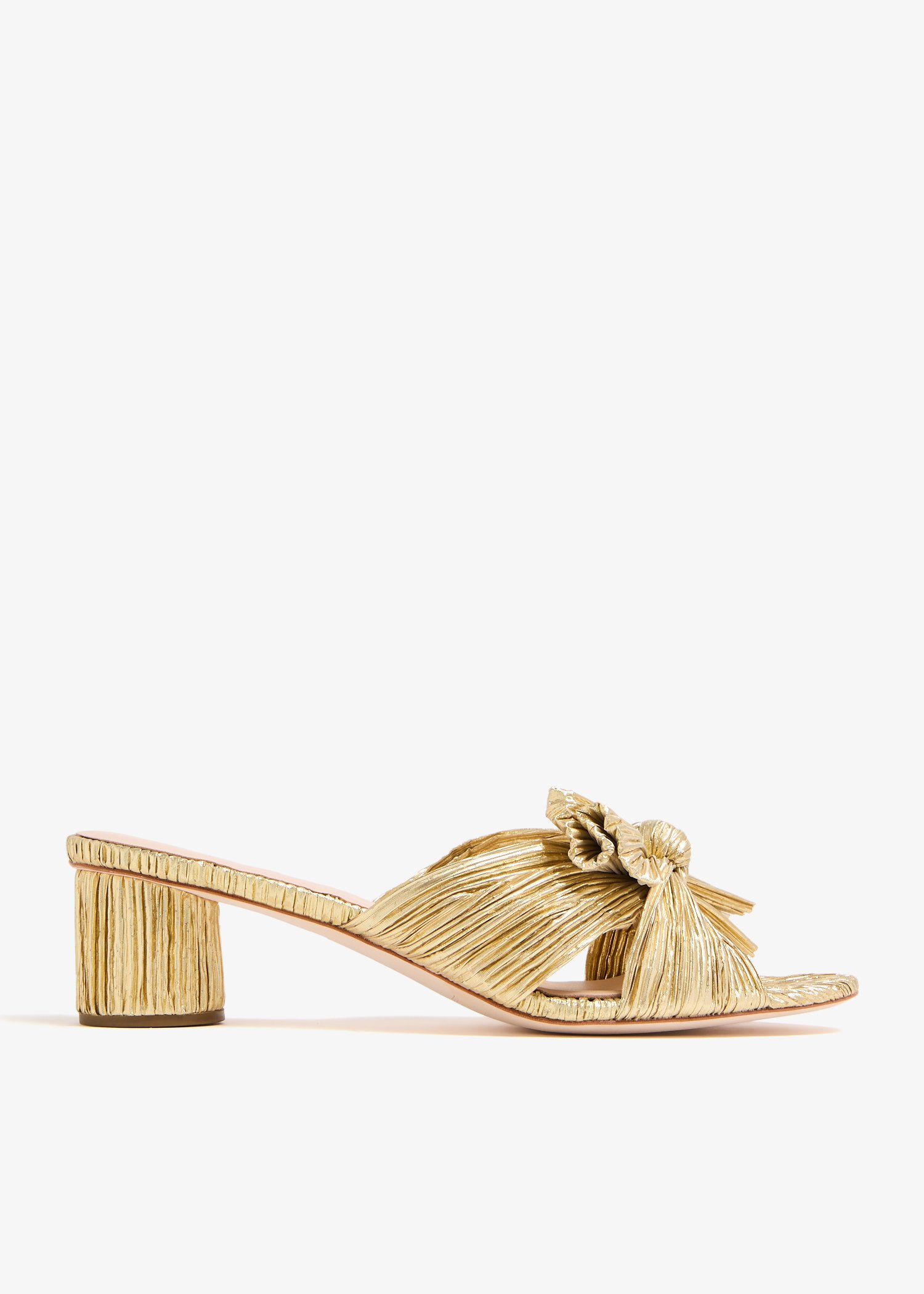 Loeffler Randall Emilia mules for Women - Gold in UAE | Level Shoes