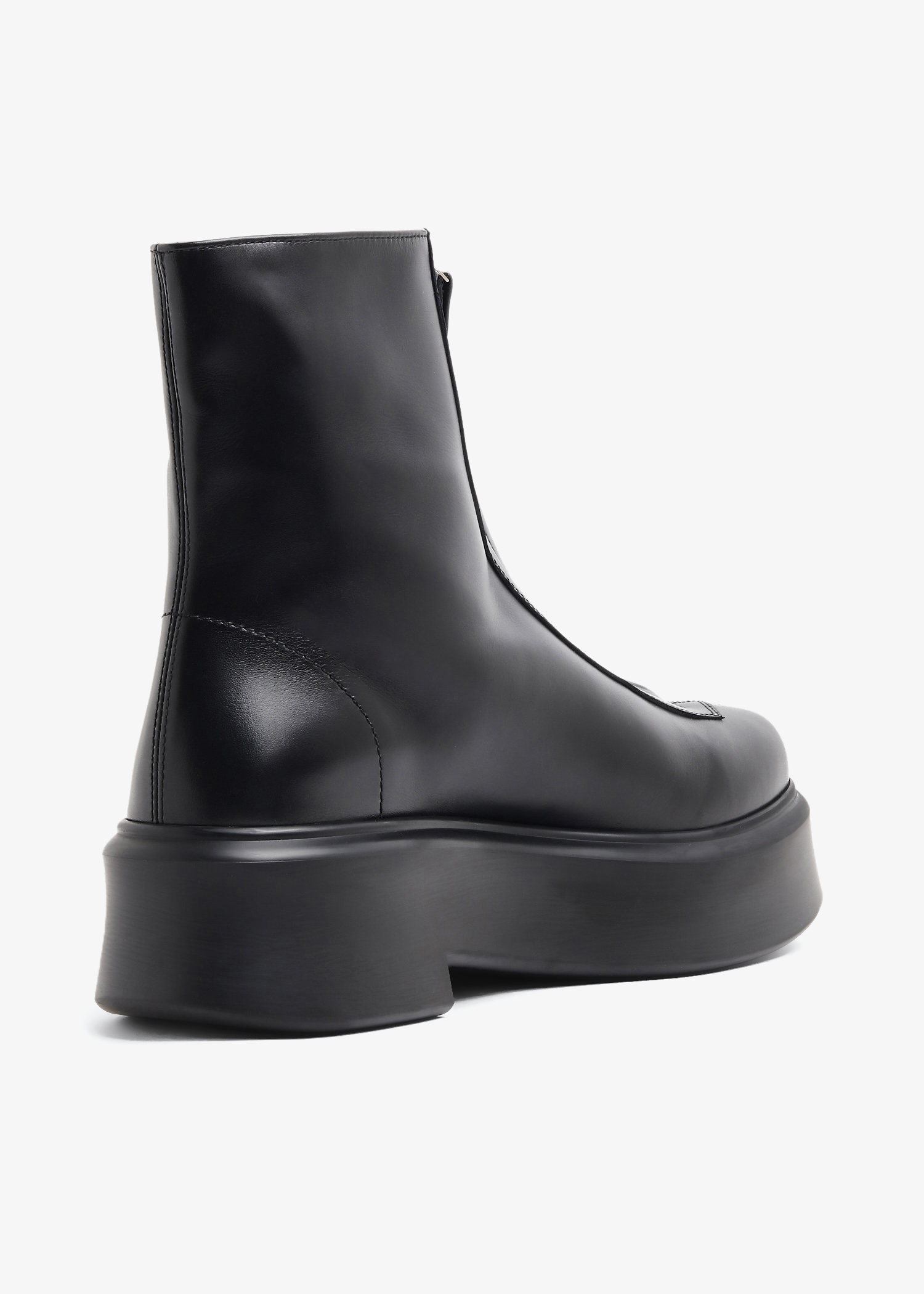 The Row Zipped boots for Women - Black in Bahrain | Level Shoes