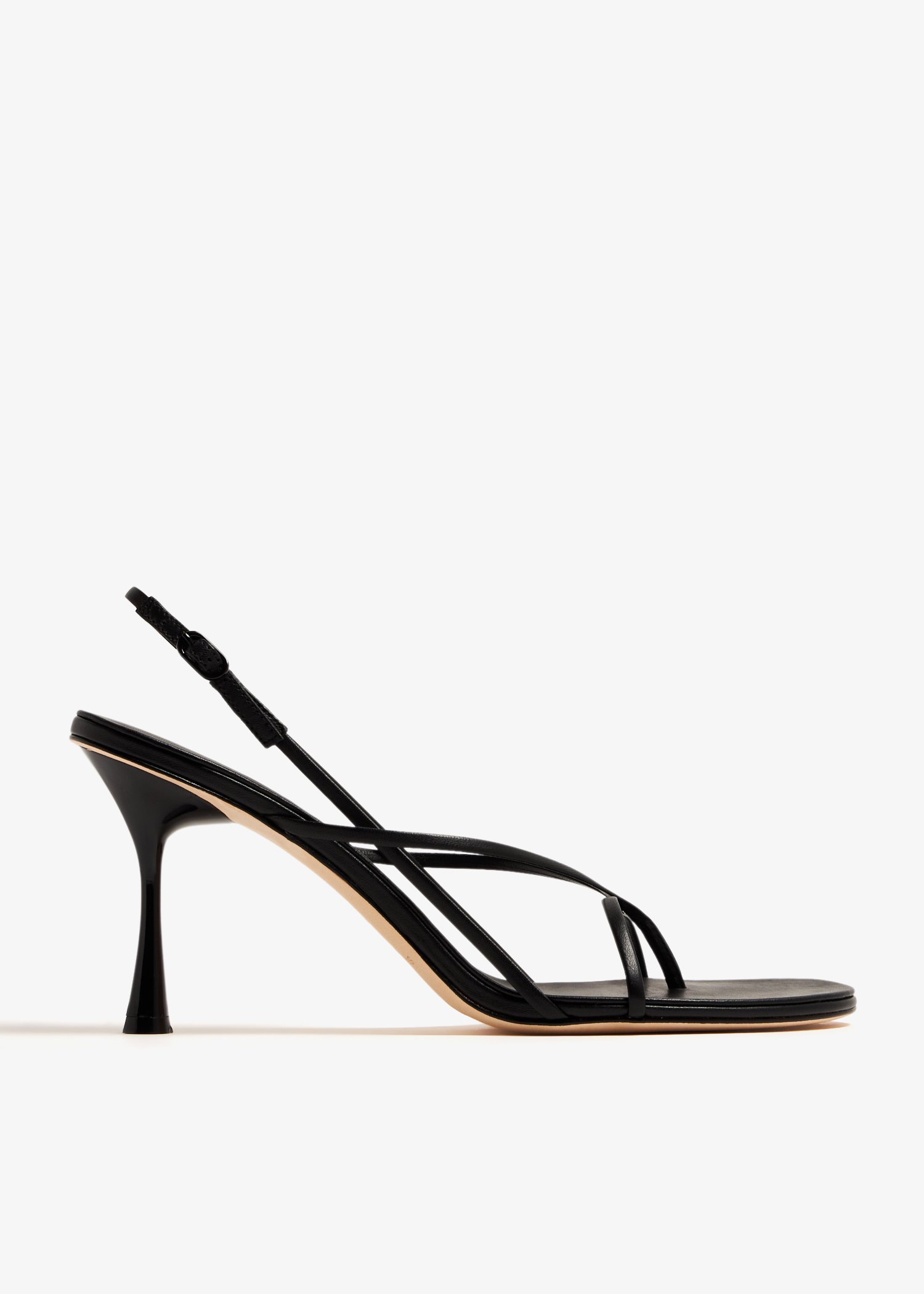 Studio Amelia Wishbone 90 heel sandals for Women - Black in UAE