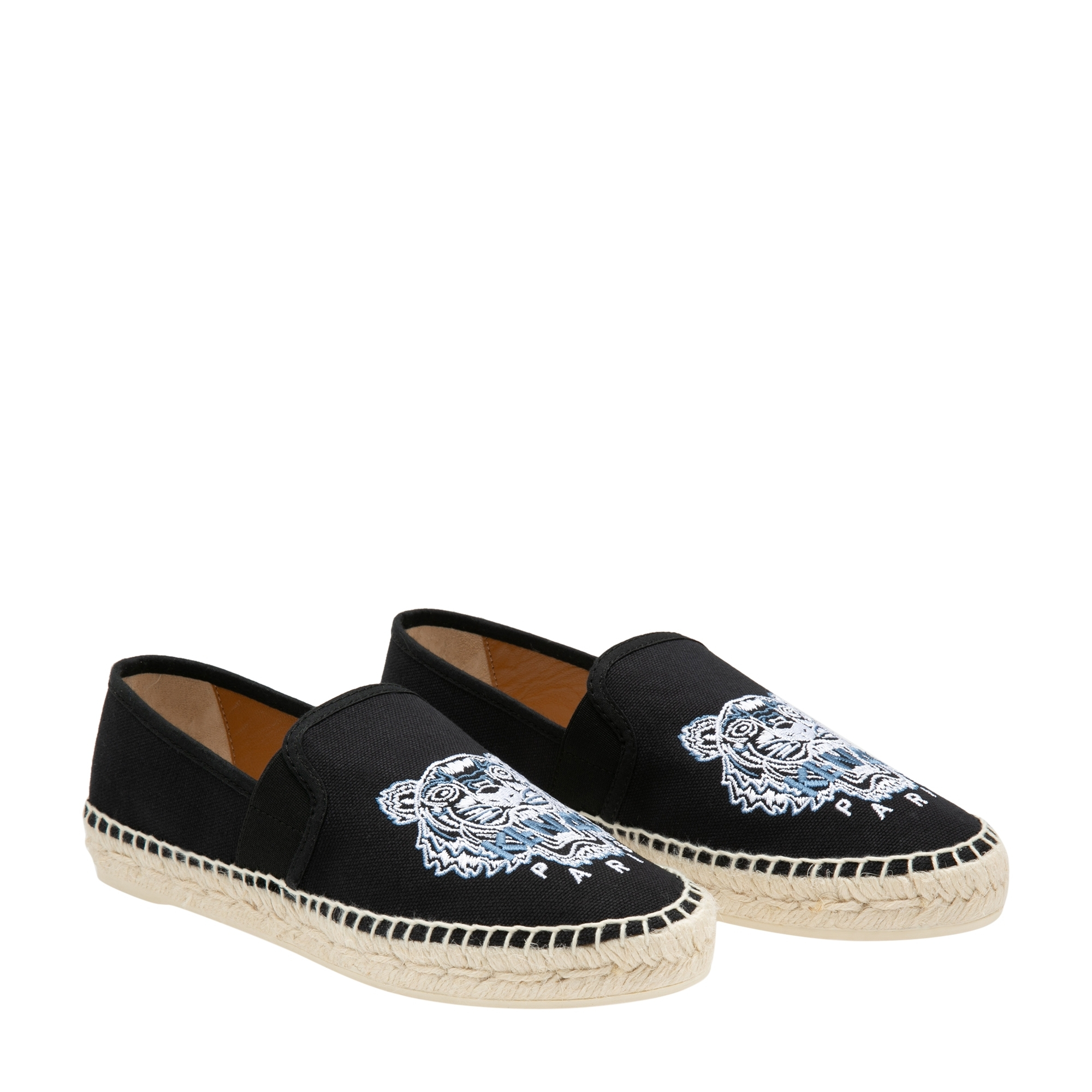 

Tiger espadrilles, Black