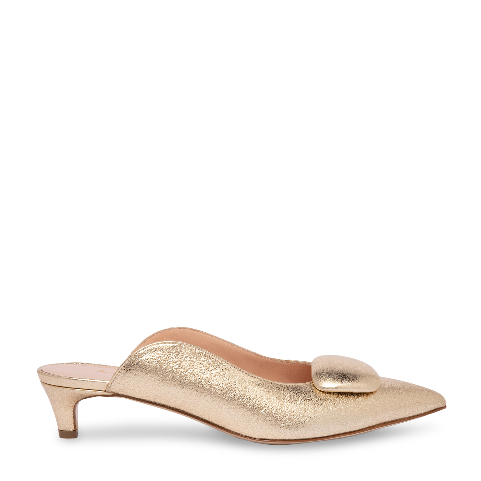 Rupert Sanderson Lullaby mules for Women Gold in UAE Level Shoes