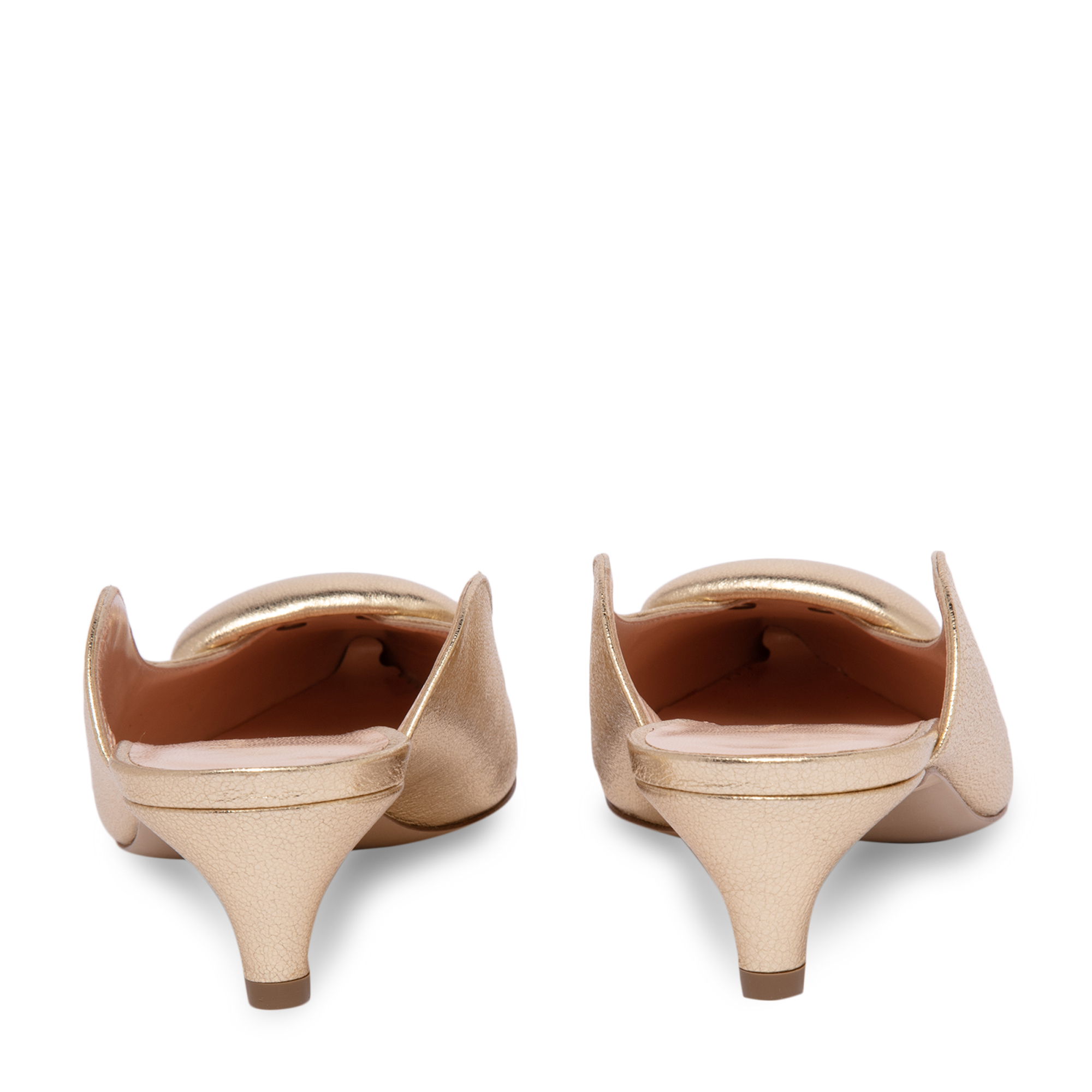 Rupert Sanderson Lullaby mules for Women Gold in UAE Level Shoes