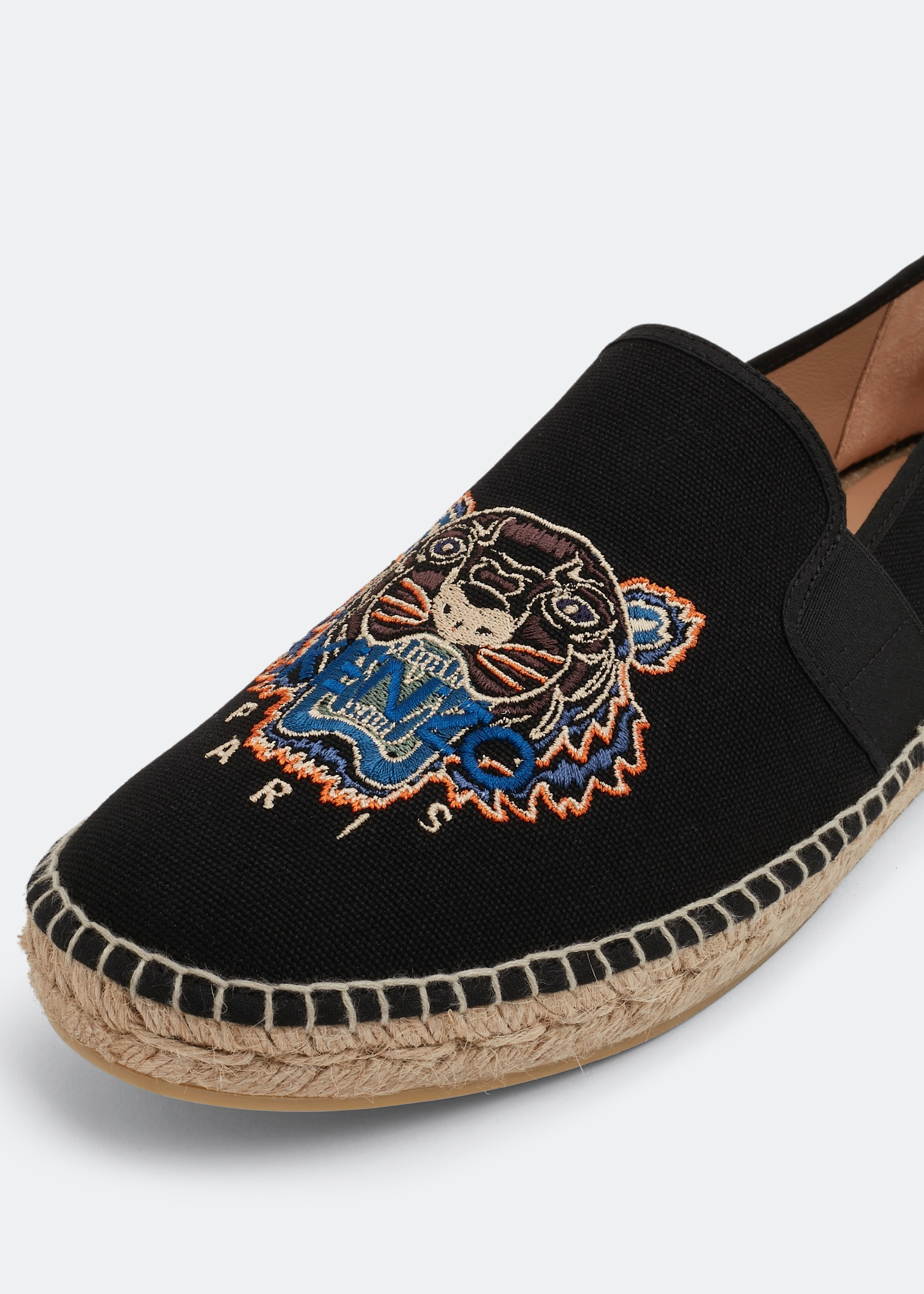 

Tiger espadrilles, Black