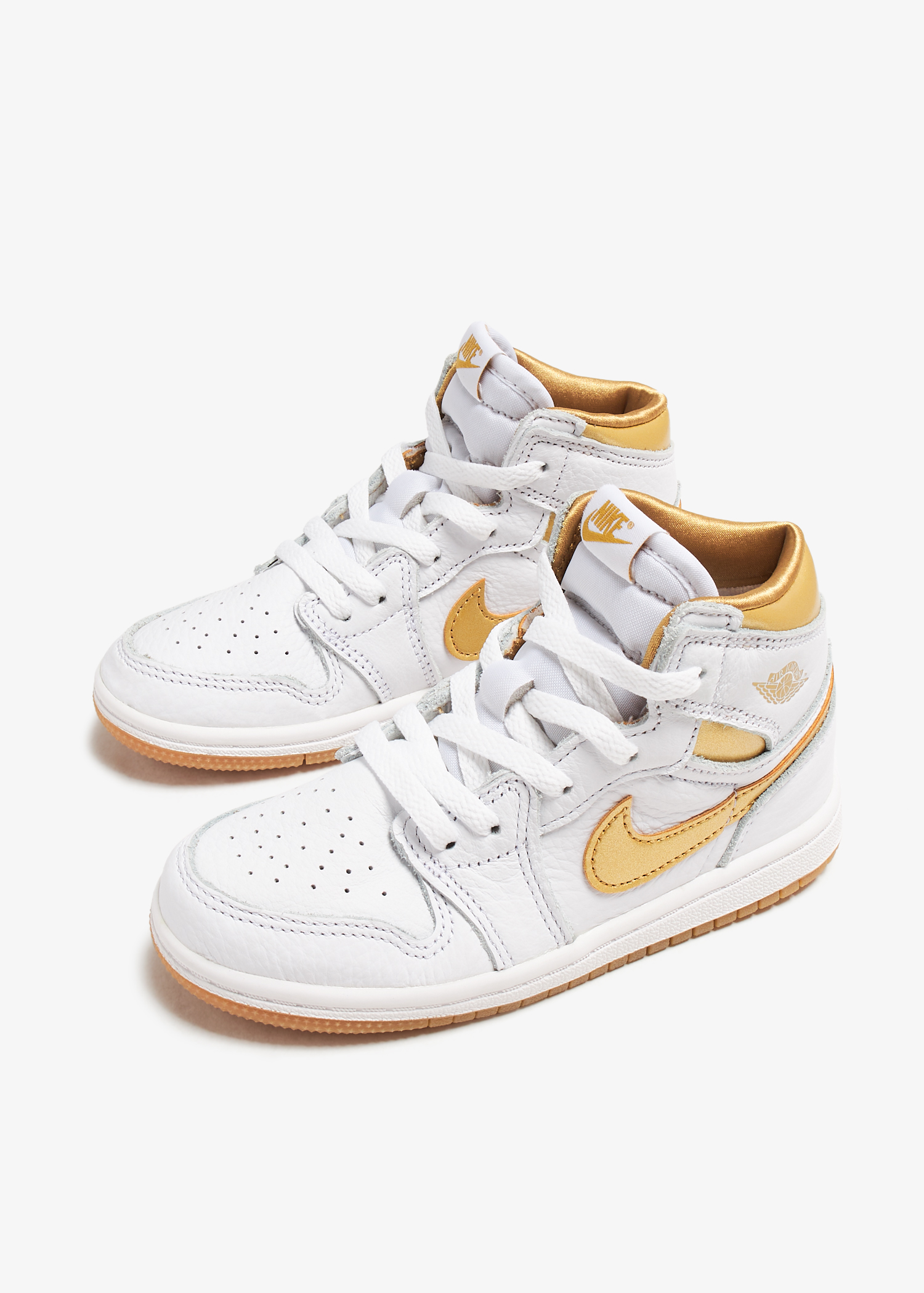 Nike Air Jordan 1 Retro High OG 'Metallic Gold' sneakers for Baby 