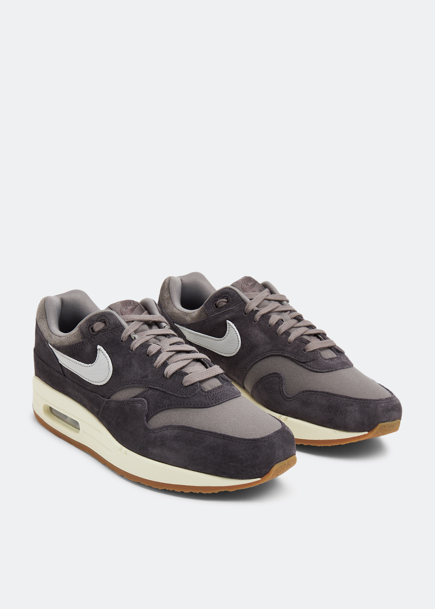 Air max 1 dark hotsell grey suede