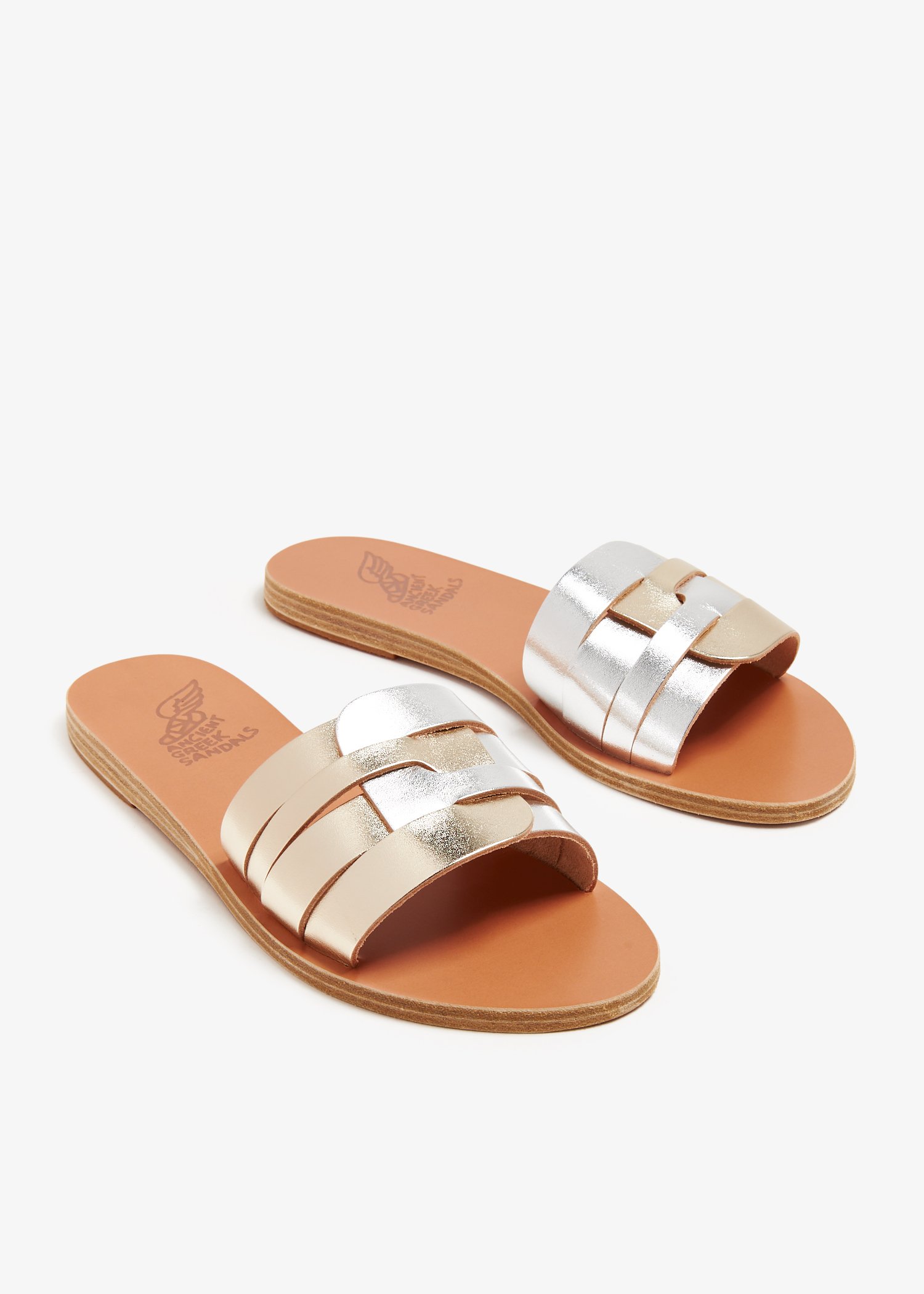 Ancient Greek Sandals Filenada sandals for Women Silver in UAE