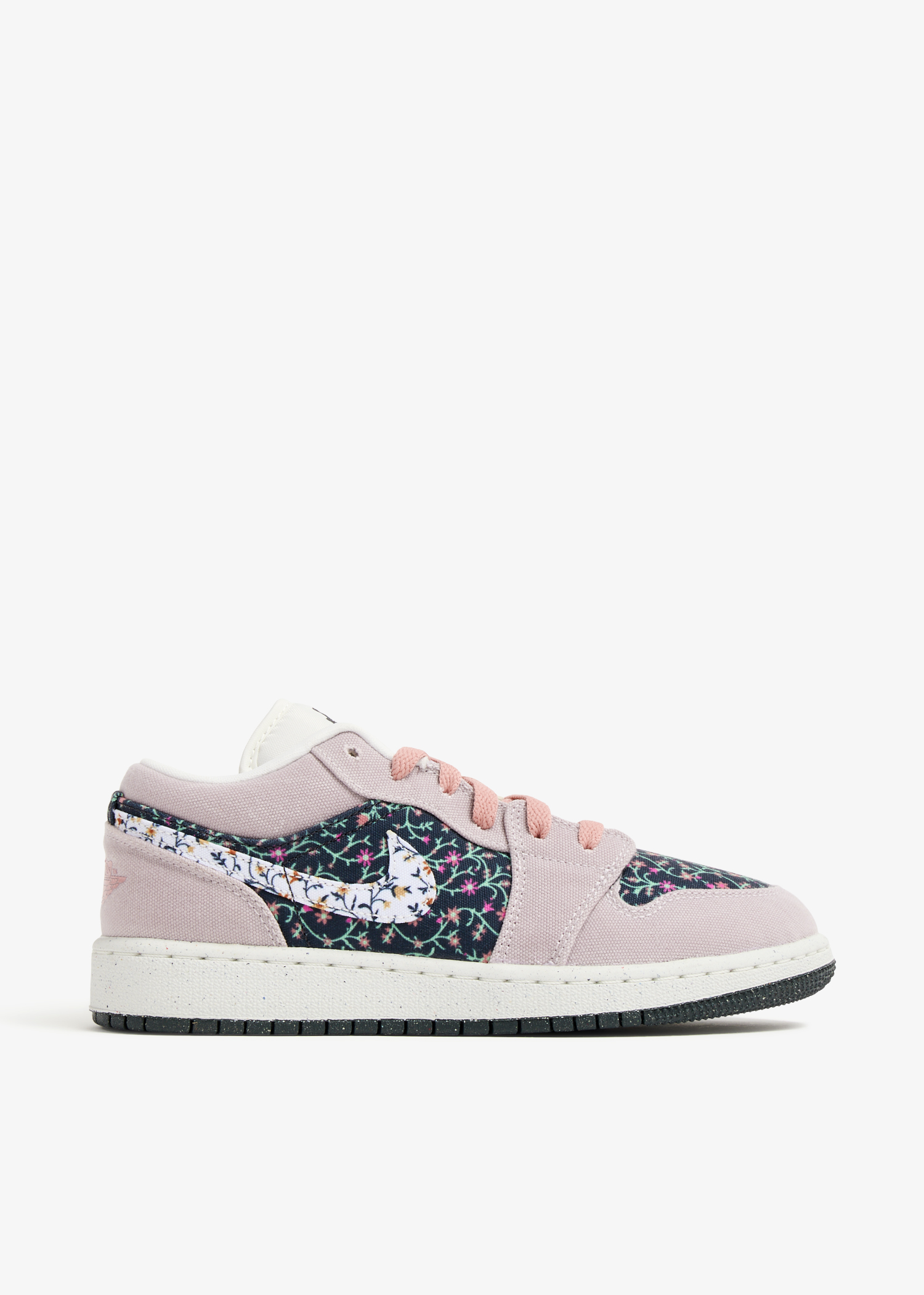 Nike Air Jordan 1 Low Canvas Floral sneakers for Girl Purple in KSA Level Shoes