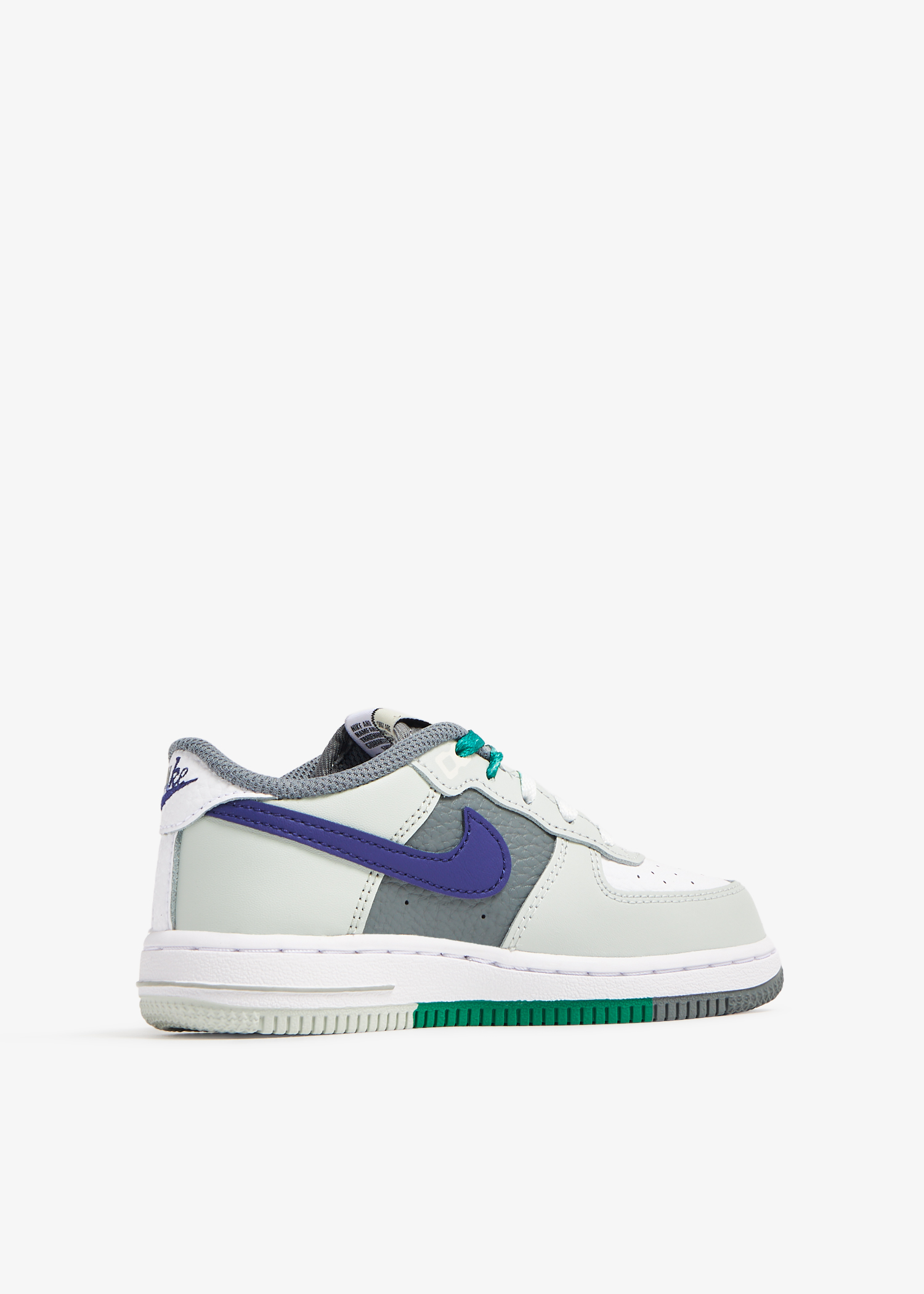 Nike air force 1 shadow grey and top purple