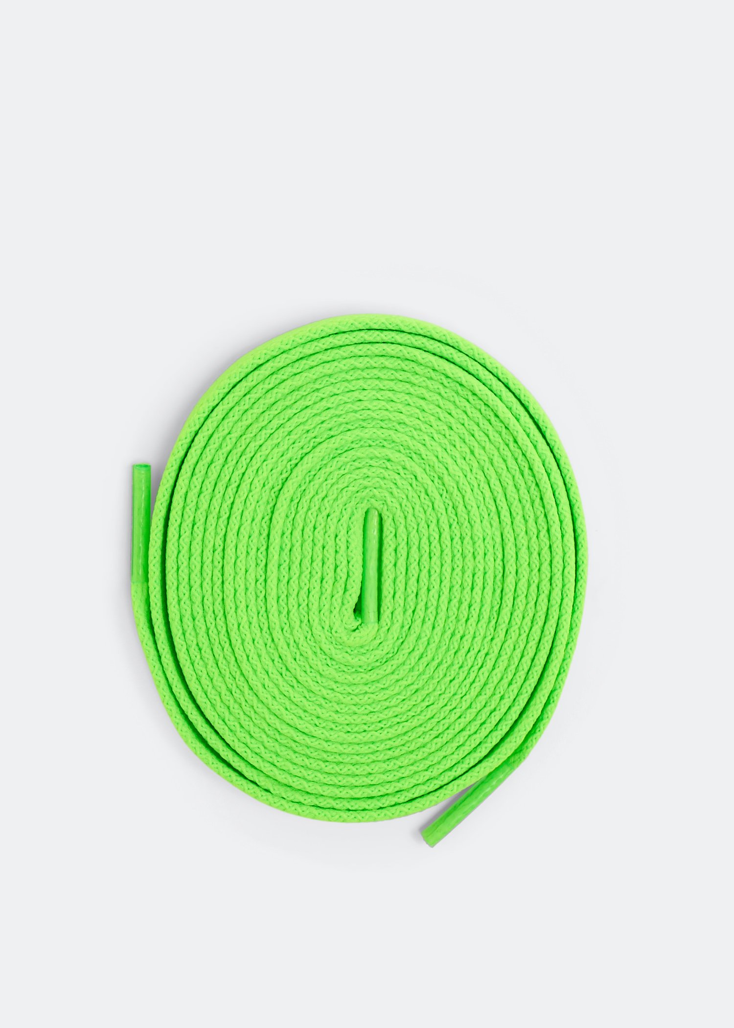 

Flat laces, Green