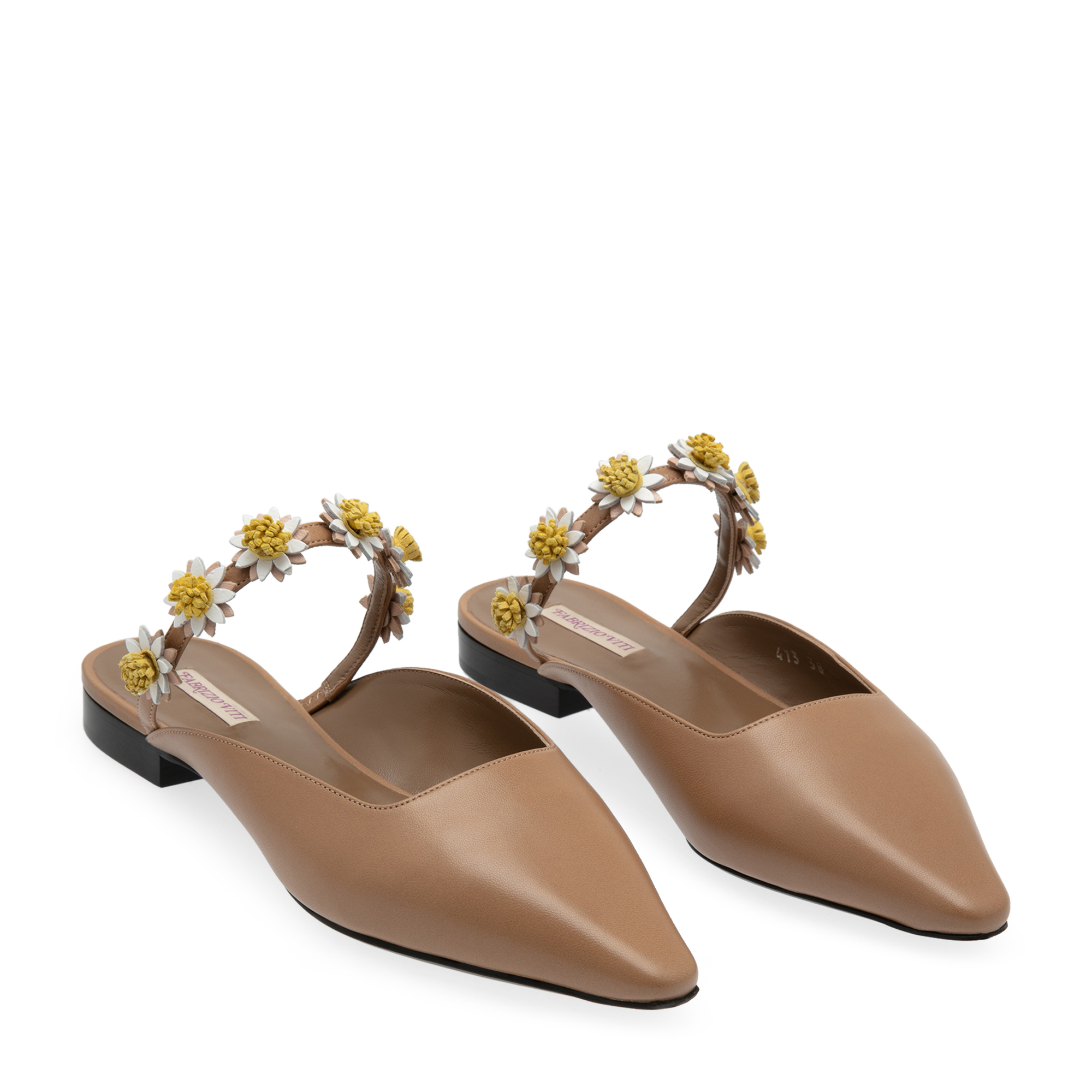 

Bea mules, Beige