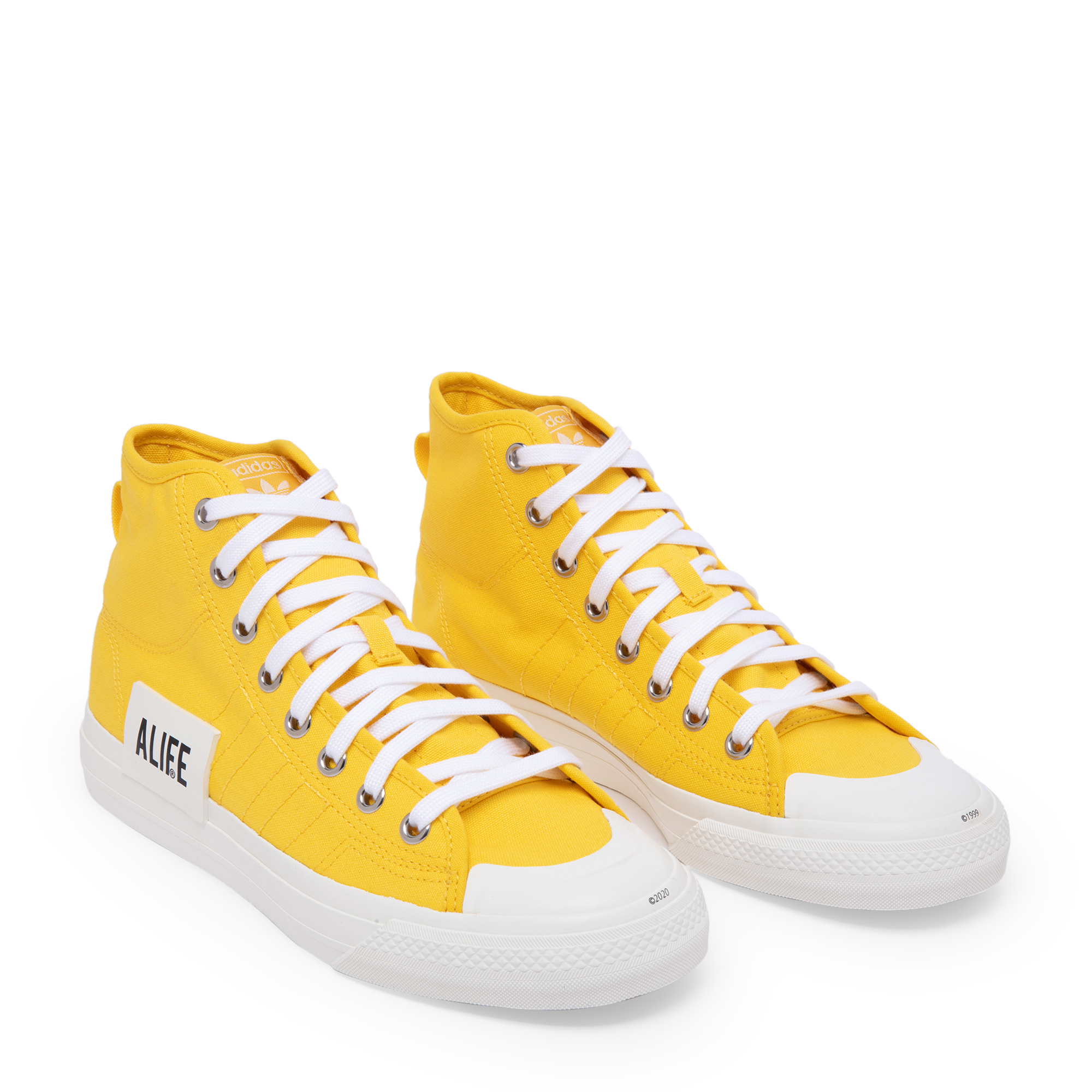 

x Alife Nizza Summer hi-top sneakers, Yellow