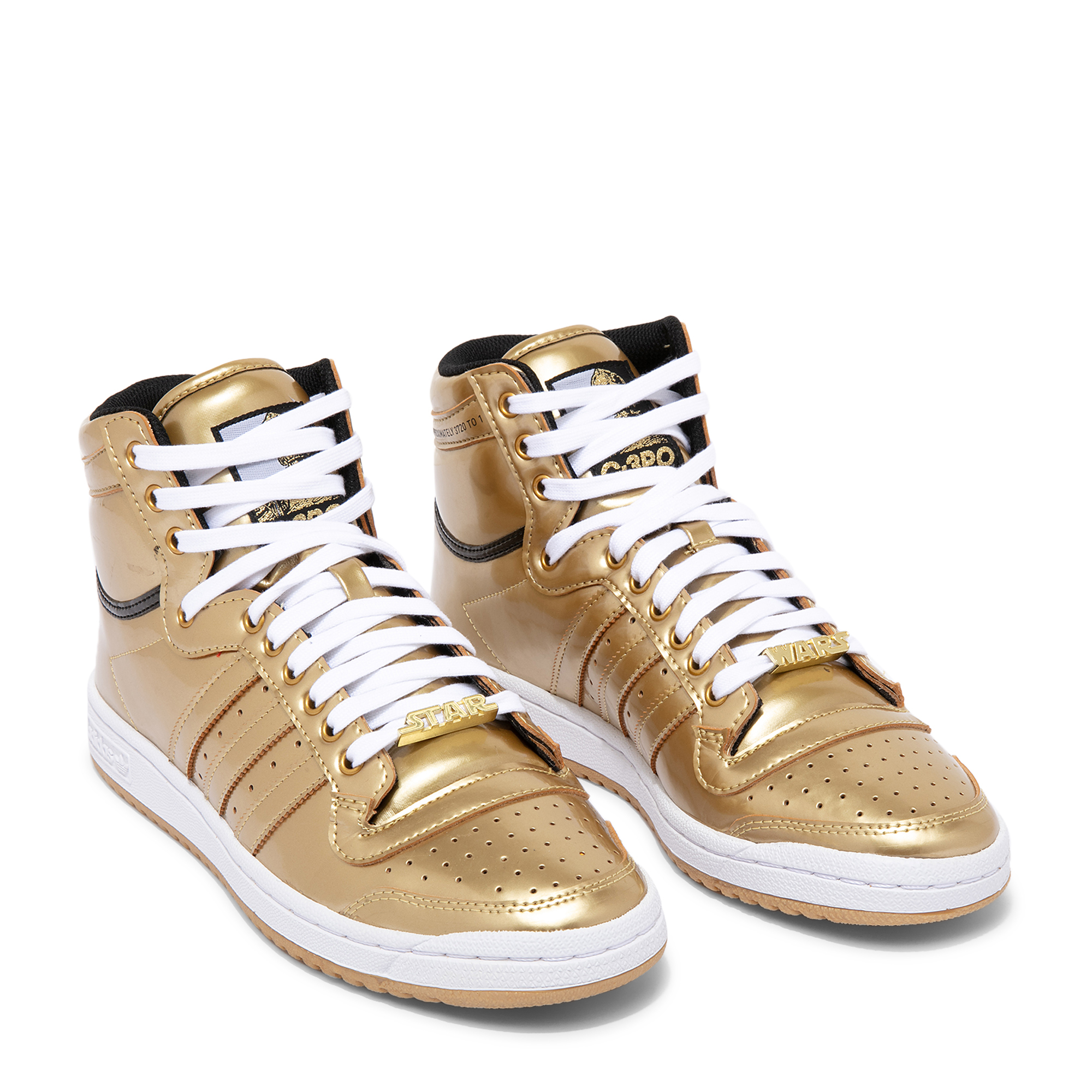 

Top Ten Hi x Star Wars sneakers, Gold