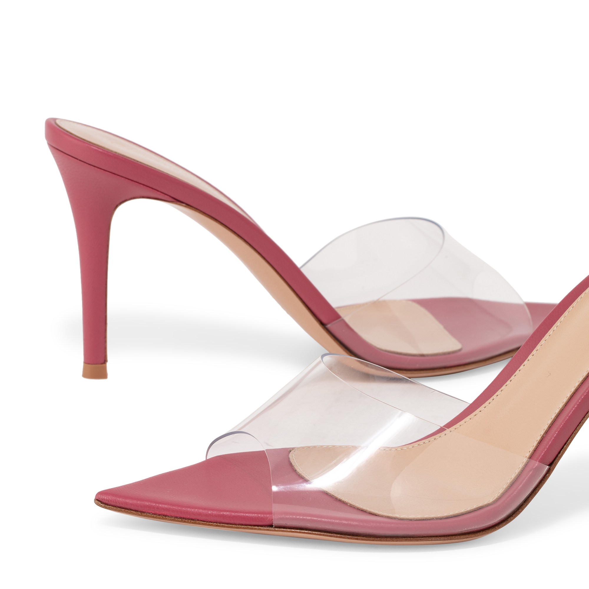 

Elle mules, Pink