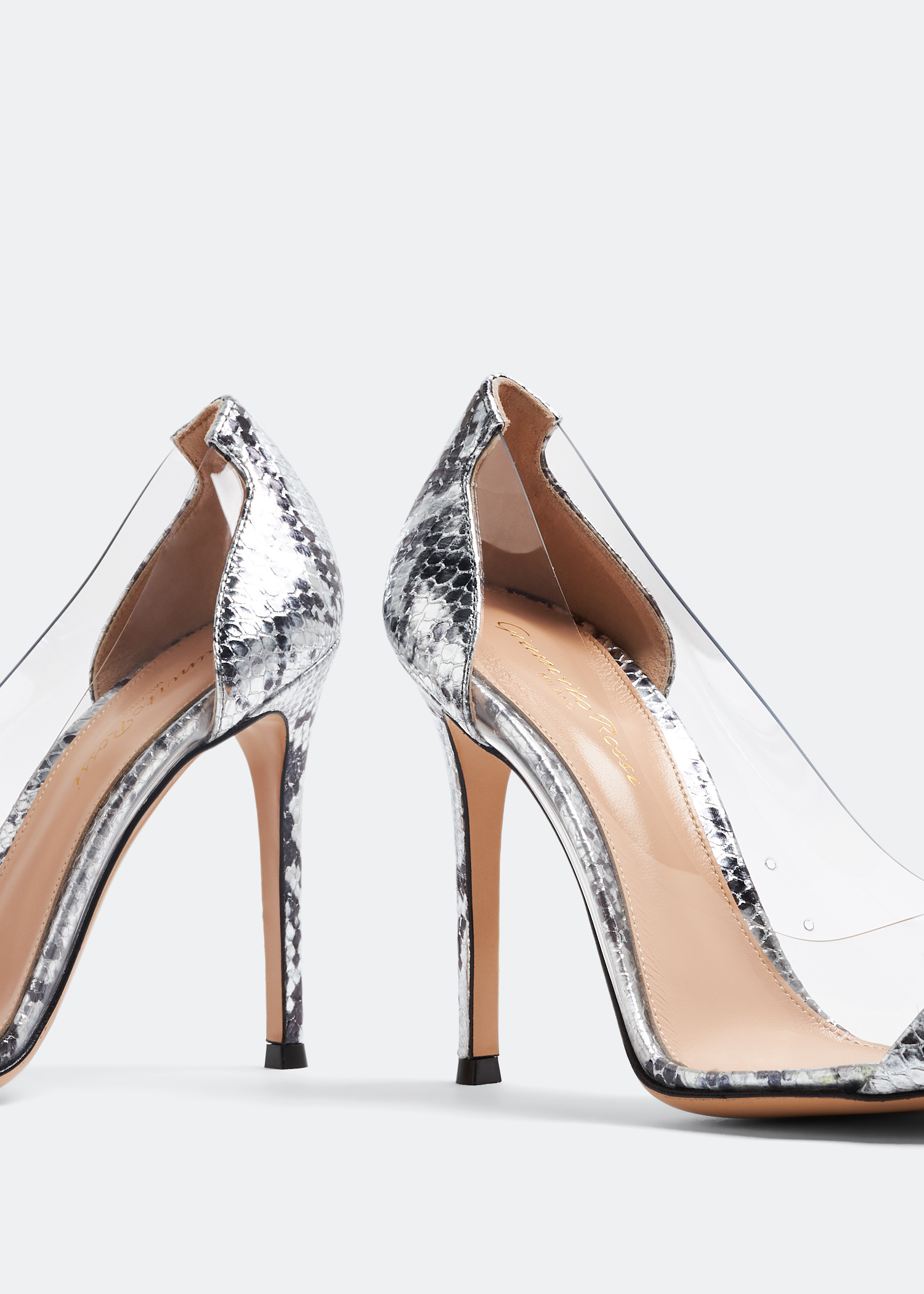 

Plexi pumps, Silver