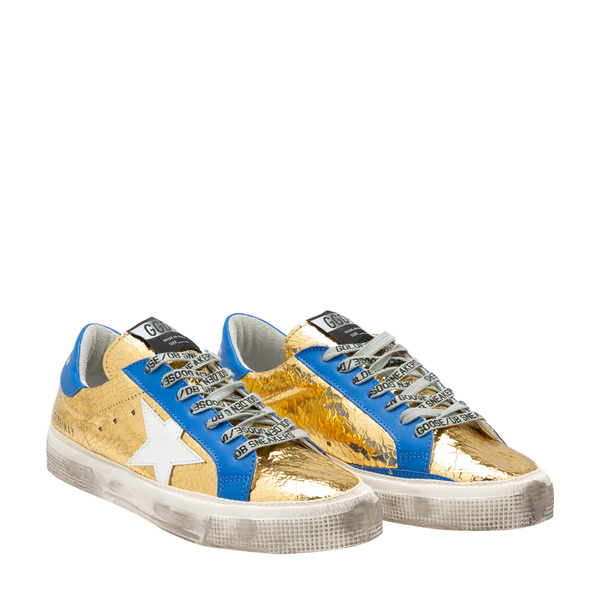 

May sneakers, Gold