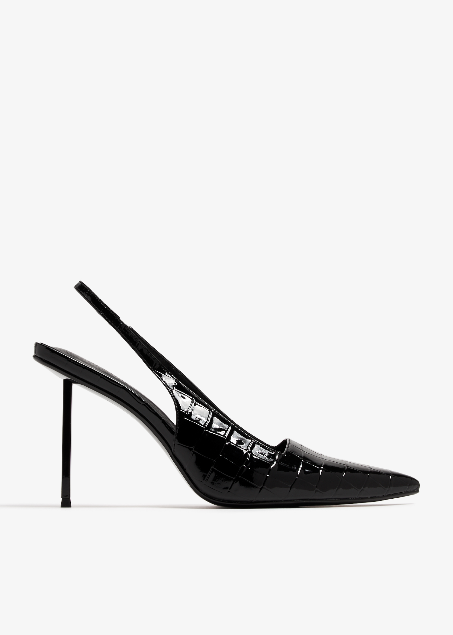 

G63 slingback pumps, Black