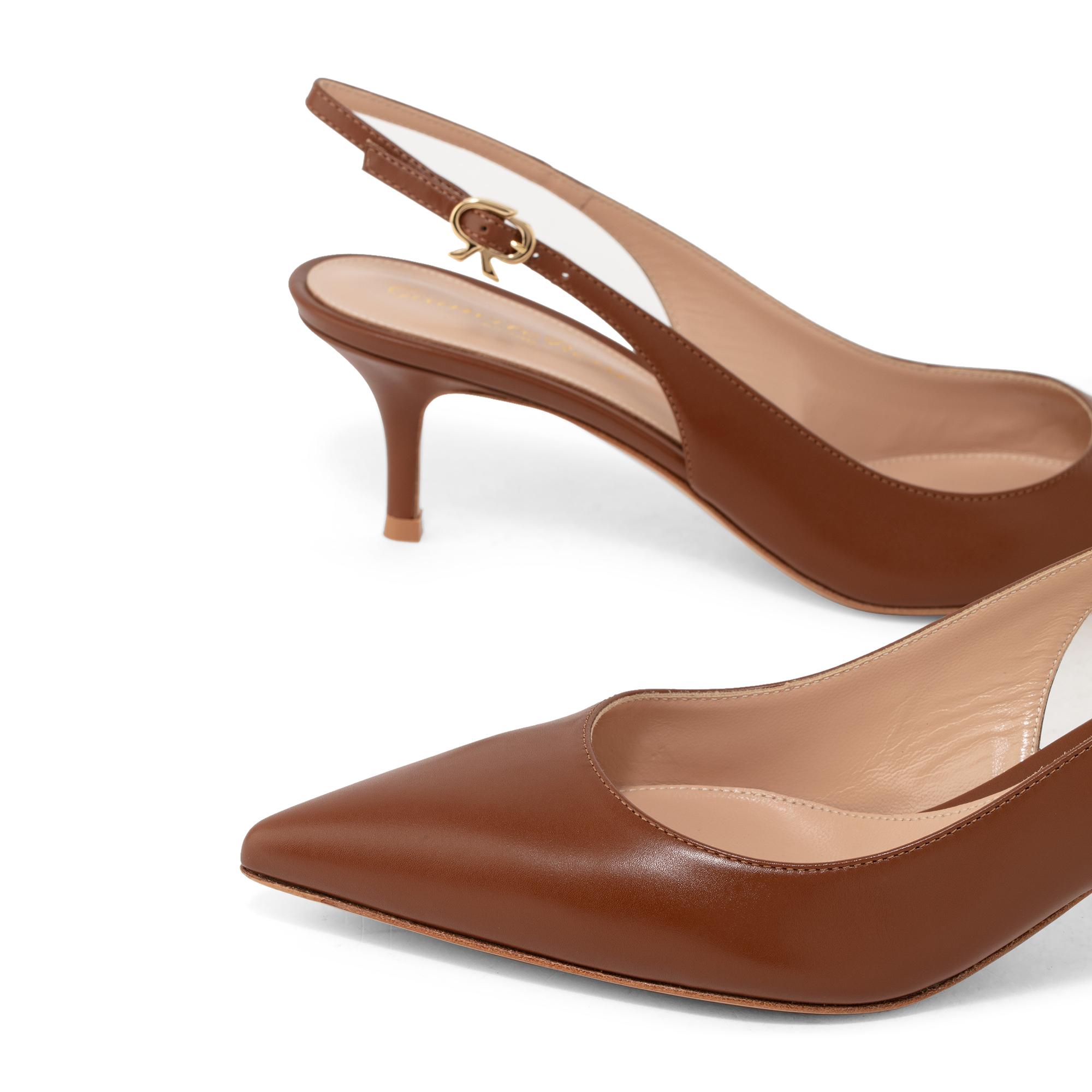 

Anna slingback pumps, Brown