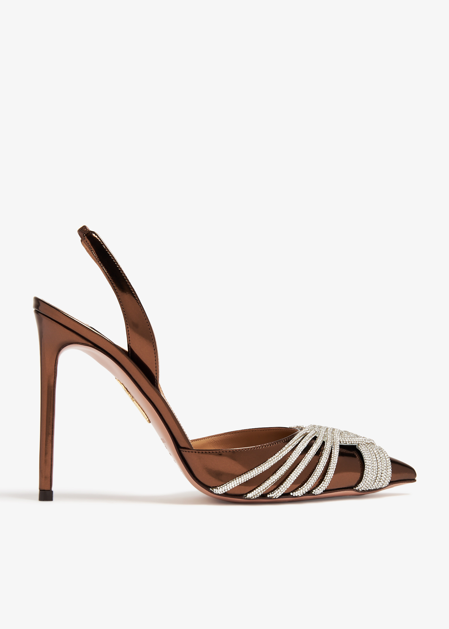 

Gatsby sling 105 pumps, Brown