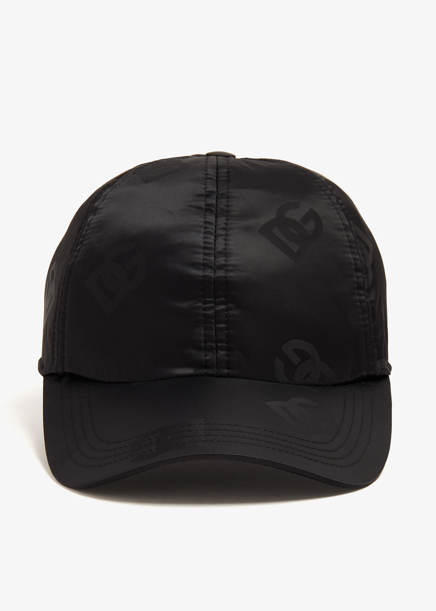 

DG monogram baseball cap, Black