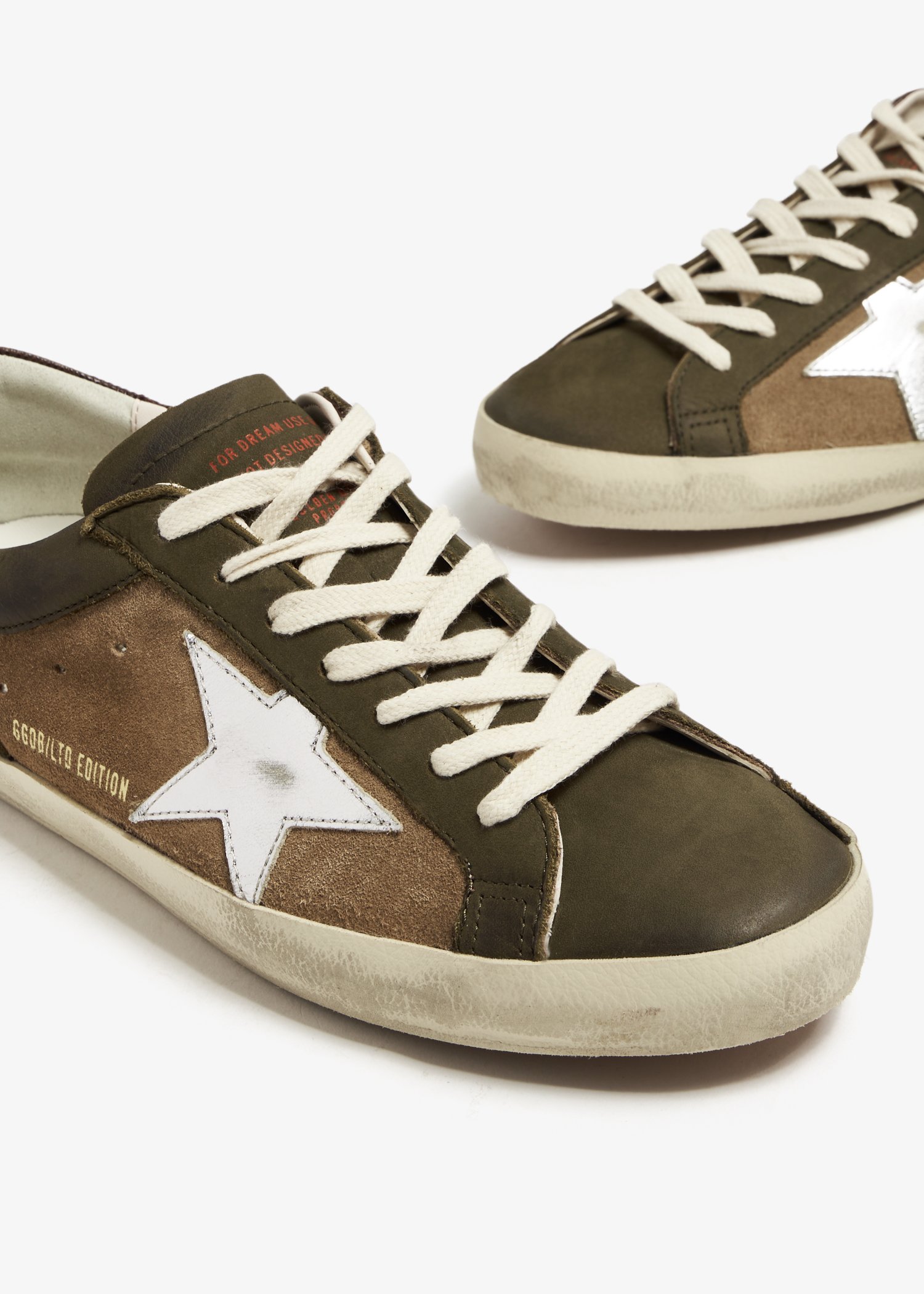 Brown suede best sale golden goose