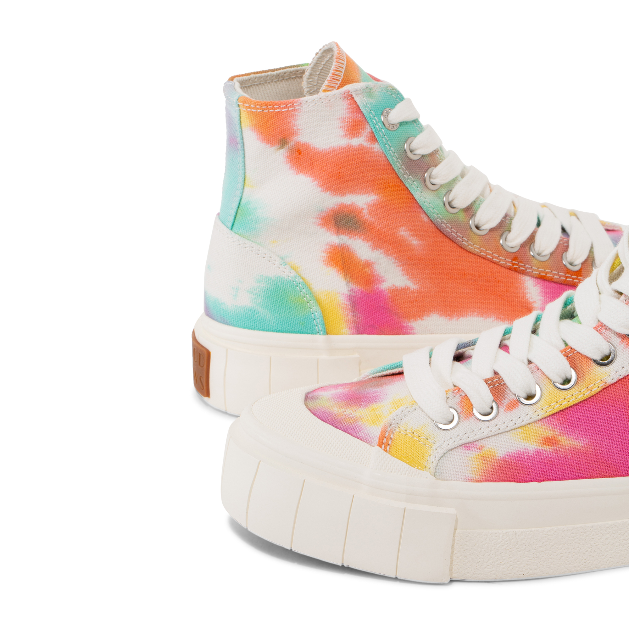 

Palm ombre tie-dye sneakers, Multi-coloured