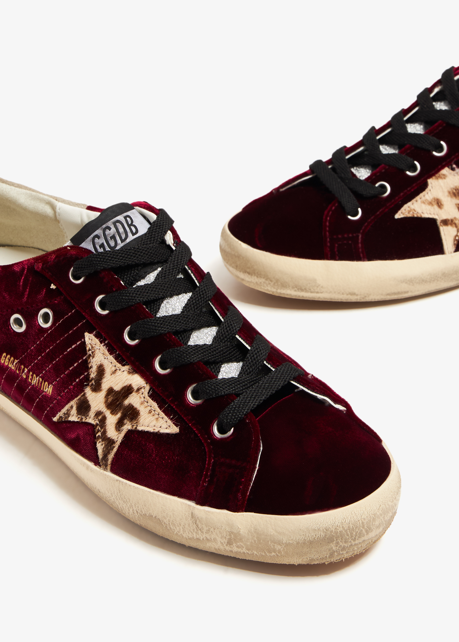 Golden goose 2024 velvet sneakers