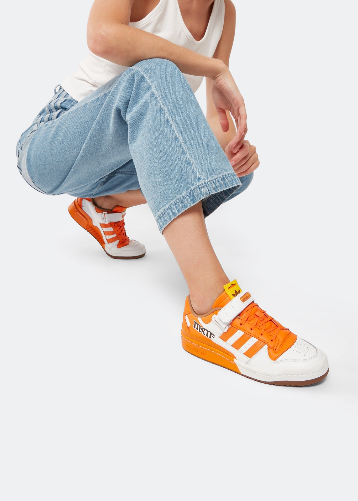 

x M&M's Forum Low 84 sneakers, Orange