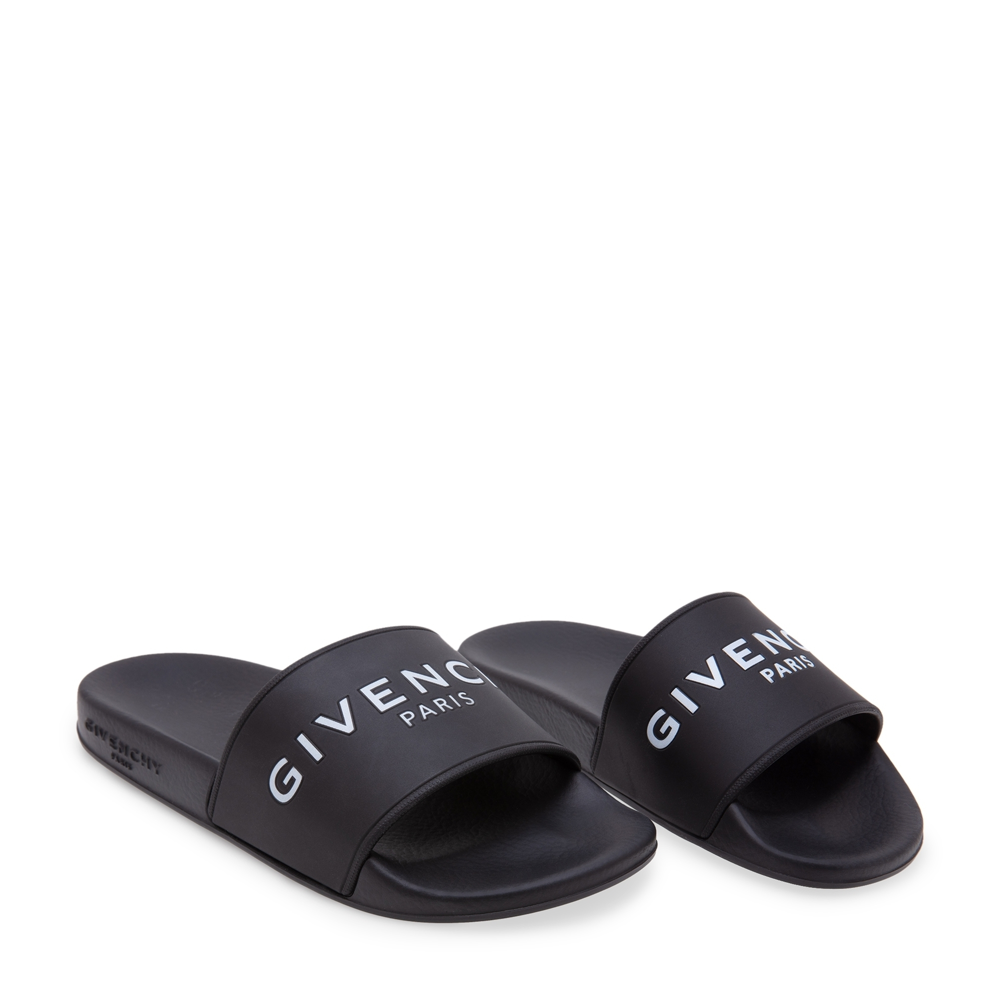 

Rubber slides, Black