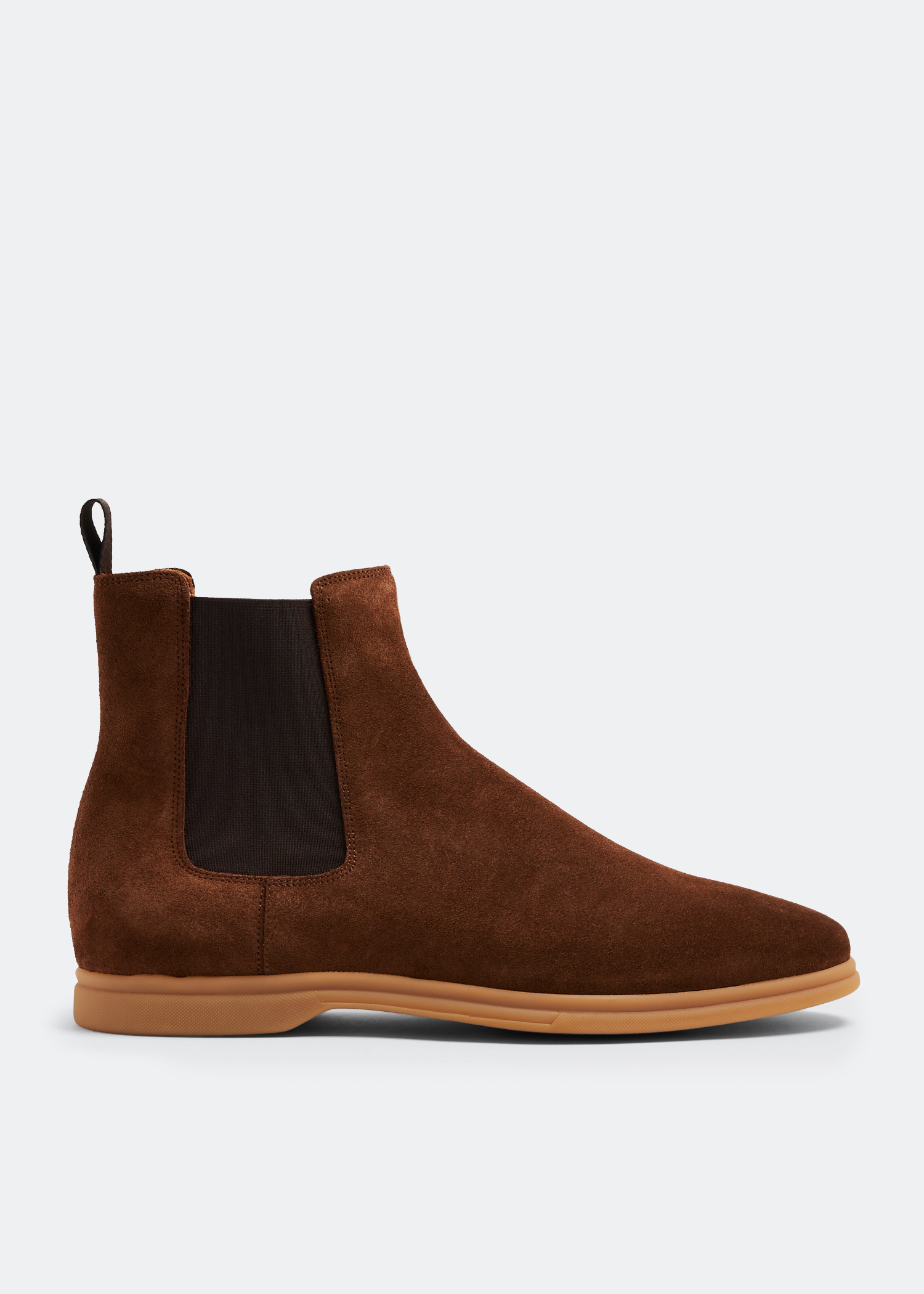 

Chelsea suede boots, Brown