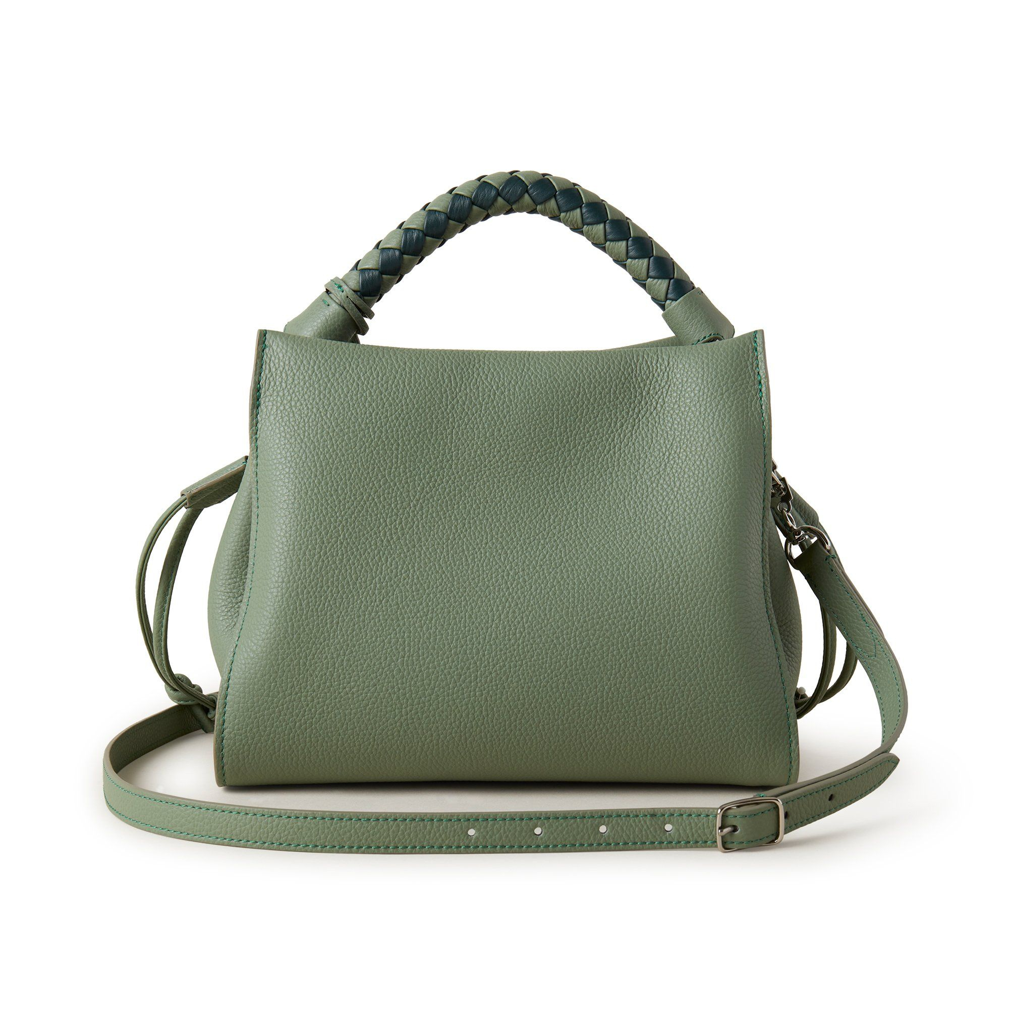 

Small Iris top-handle bag, Green