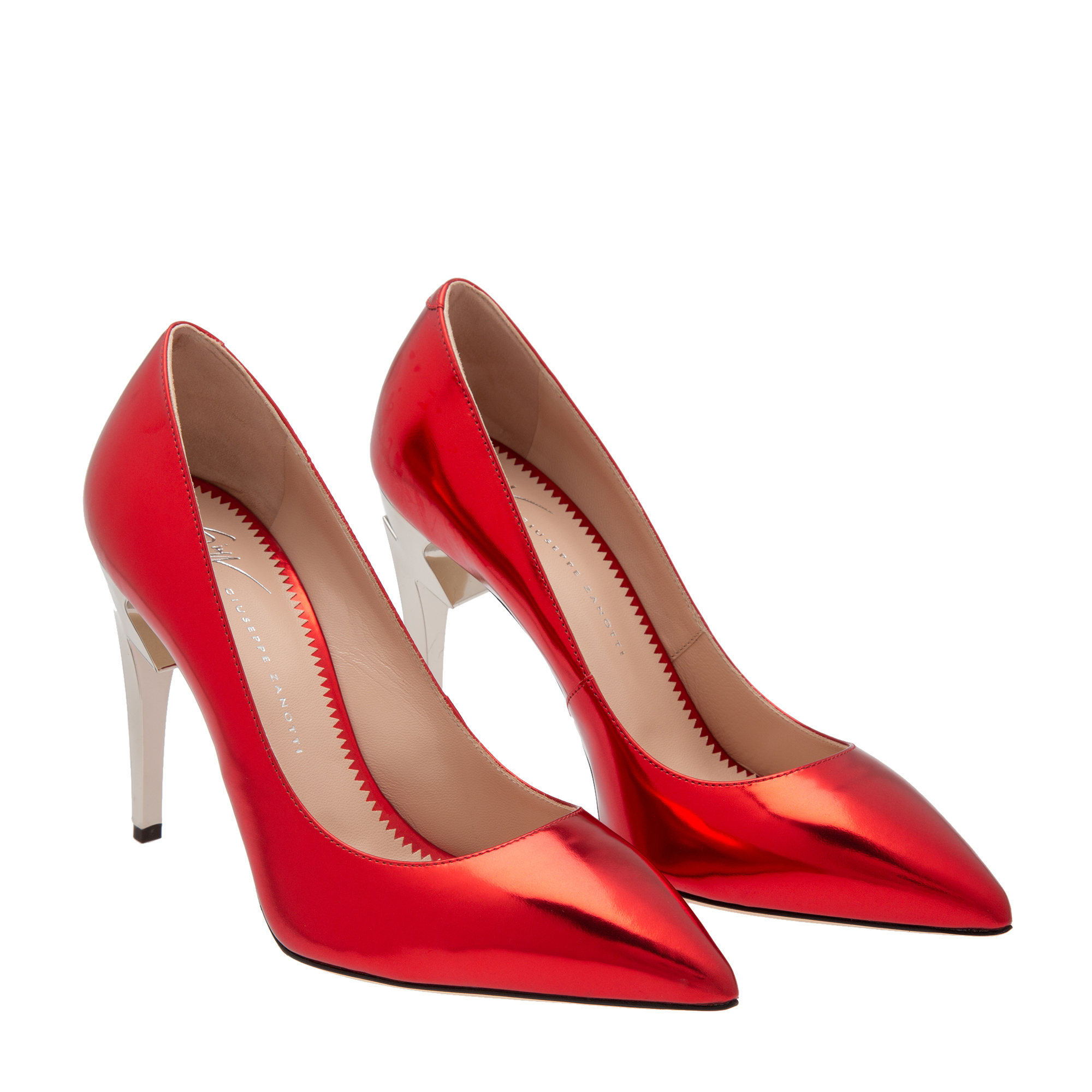 

Patent leather pumps, Red