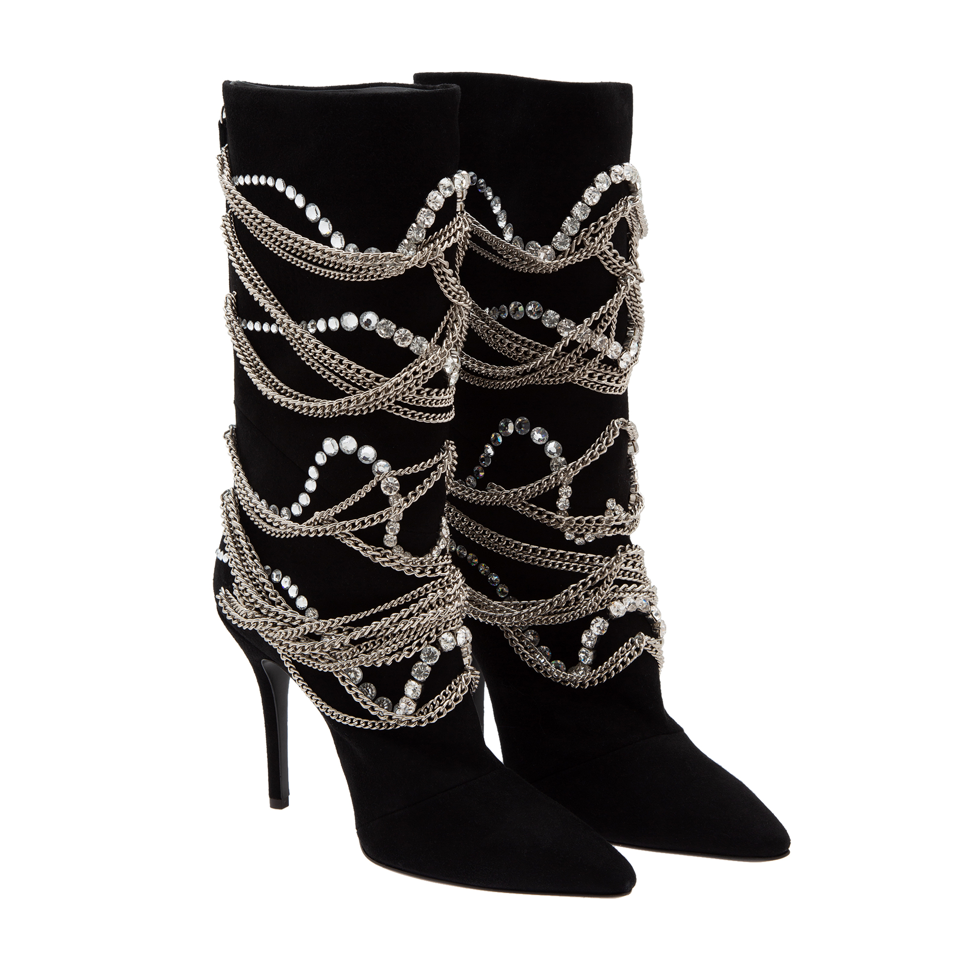 

Sheena suede boots, Black