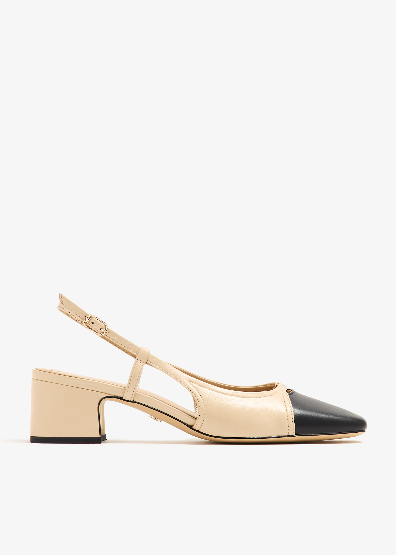 

Tarra slingback pumps, Beige