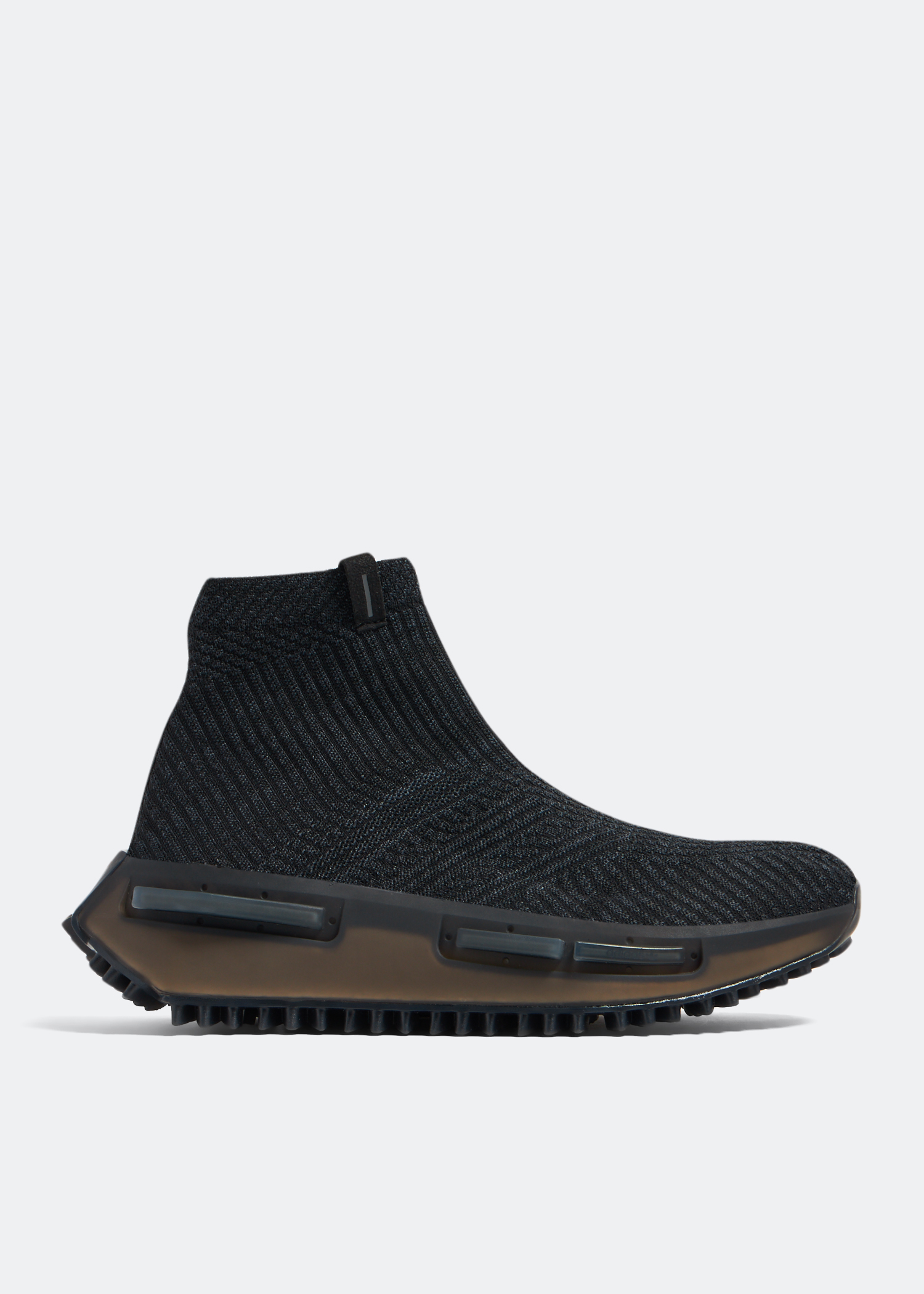 Adidas ace black knit on sale sock high top sneaker w