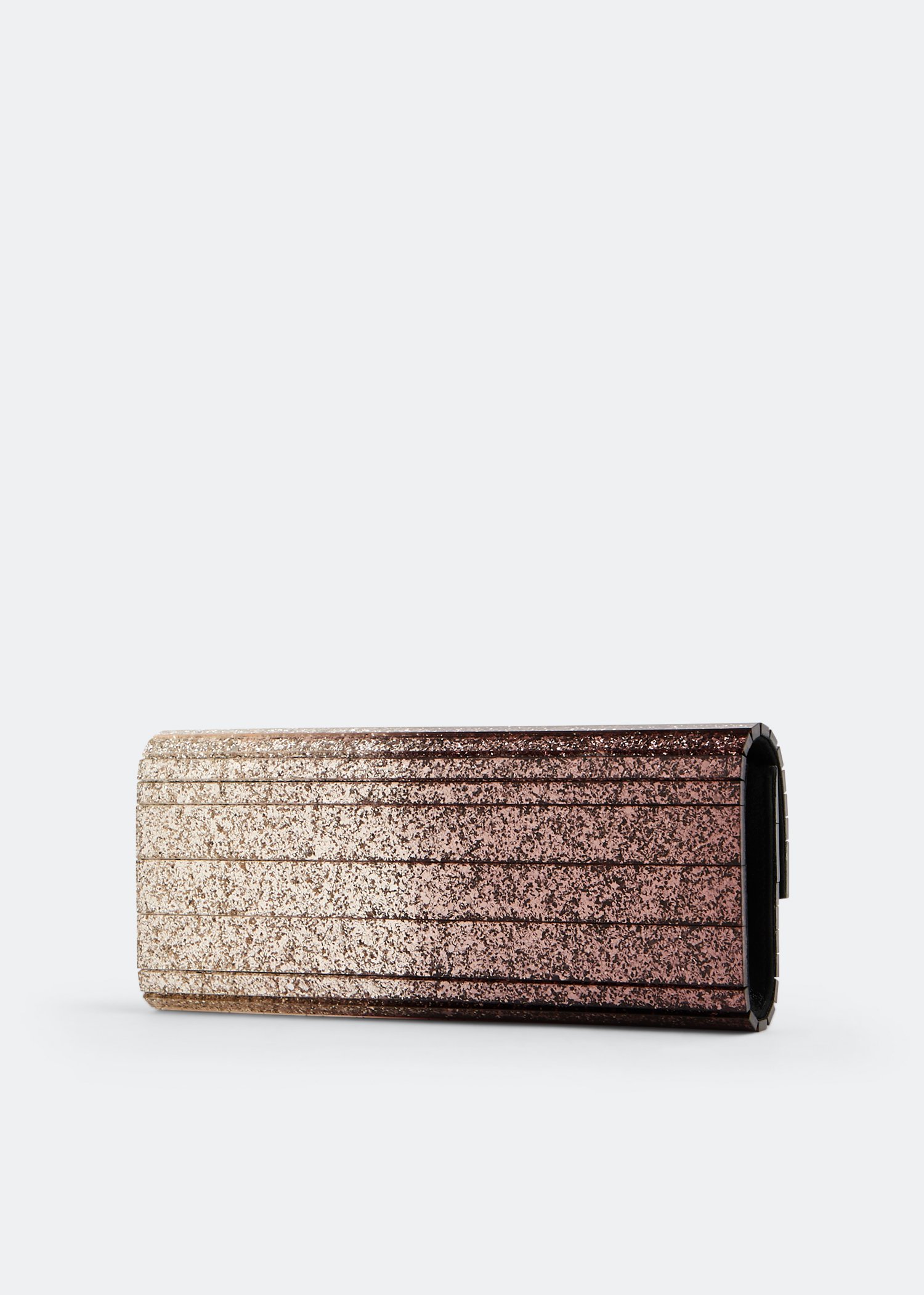 Jimmy choo sweetie glitter hot sale clutch