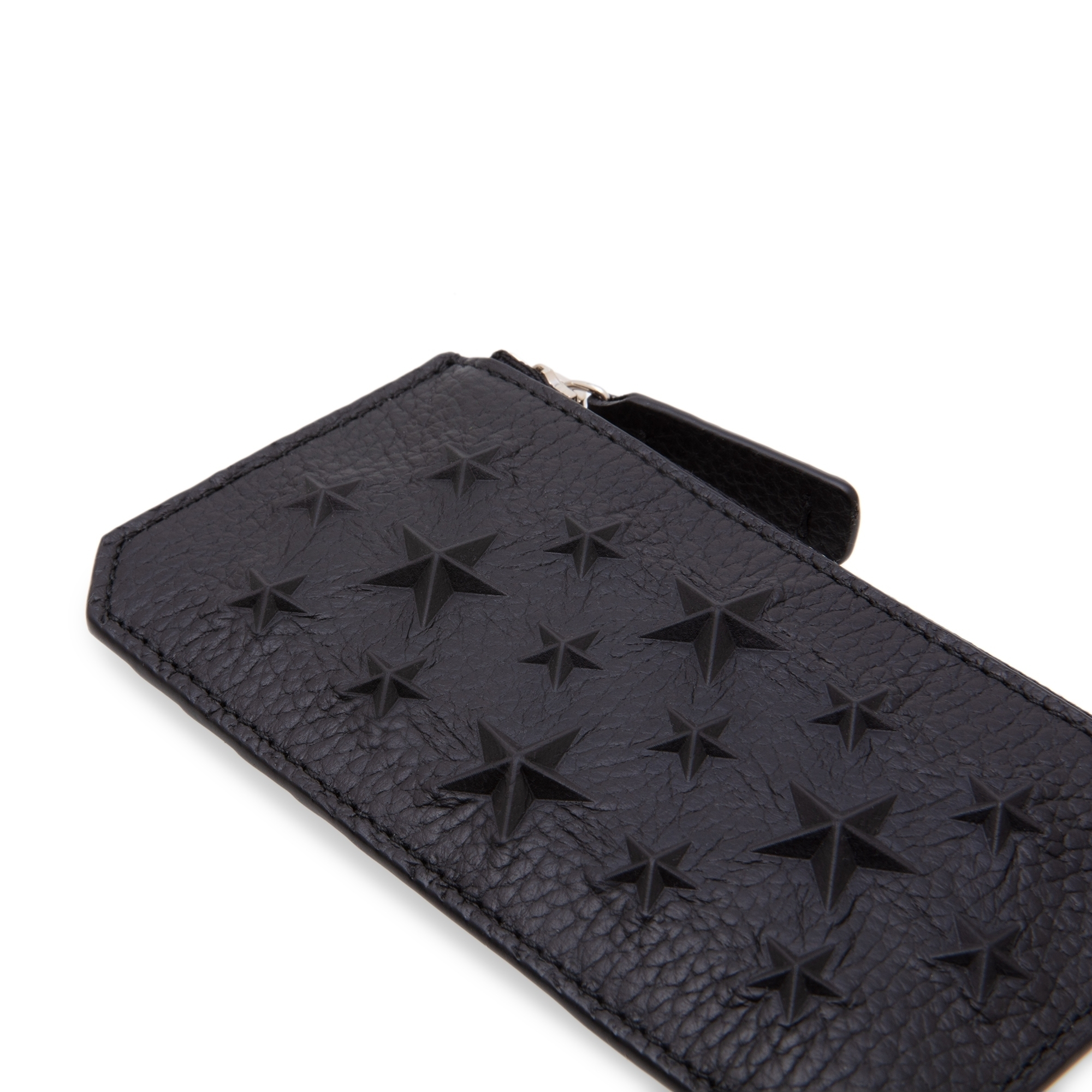 

Casey embossed cardholder pouch, Black