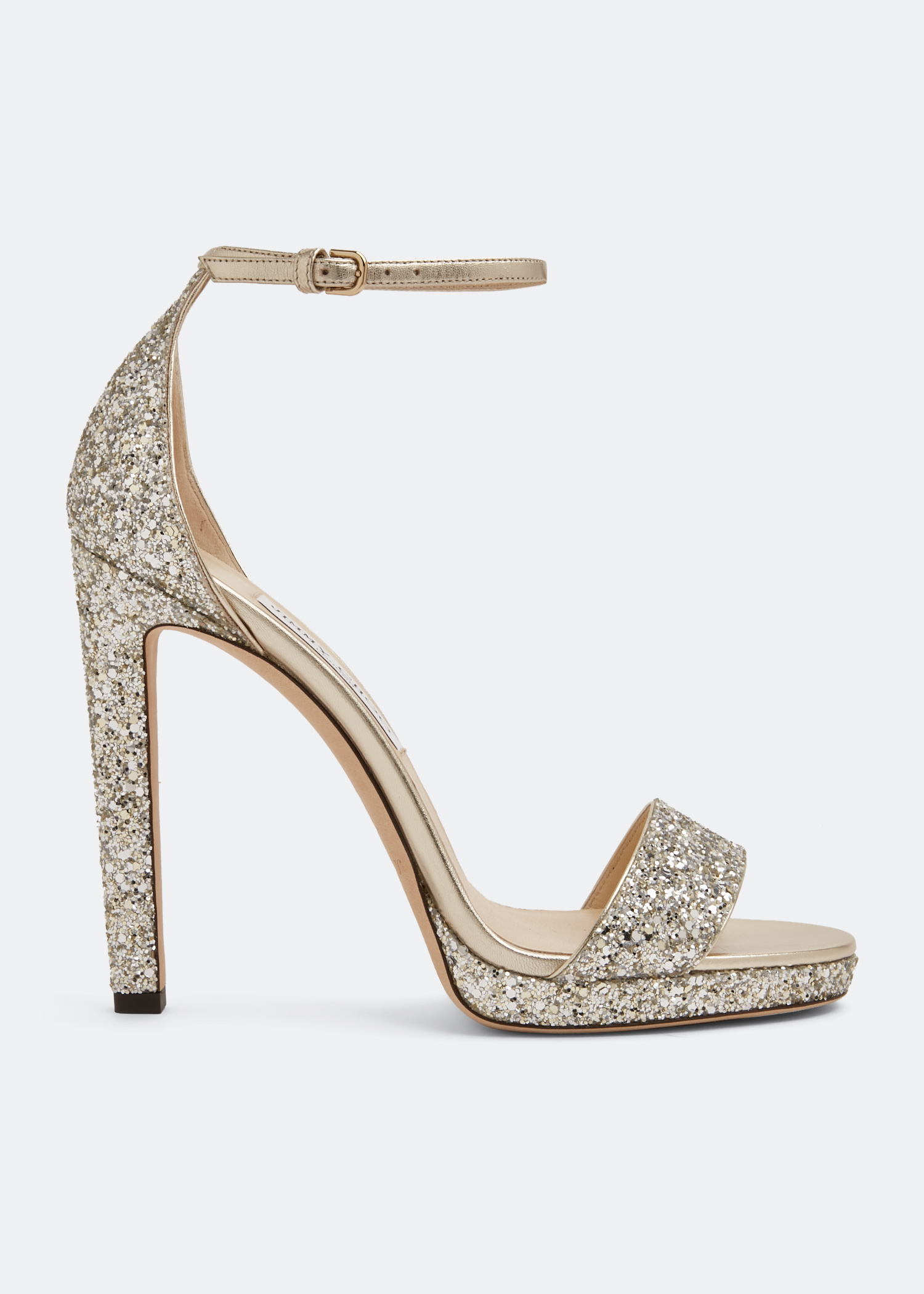 Jimmy Choo Misty 120 sandals for Women Gold in UAE Level Shoes