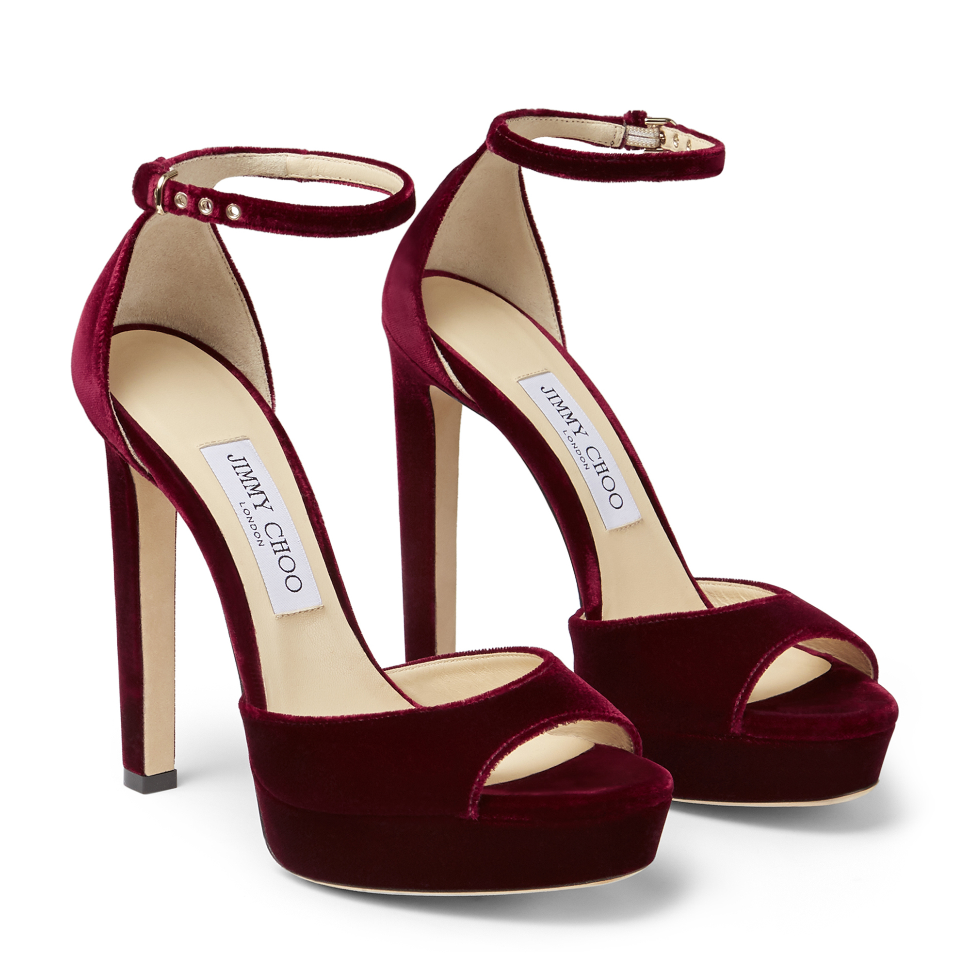 

Pattie platform sandals, Red