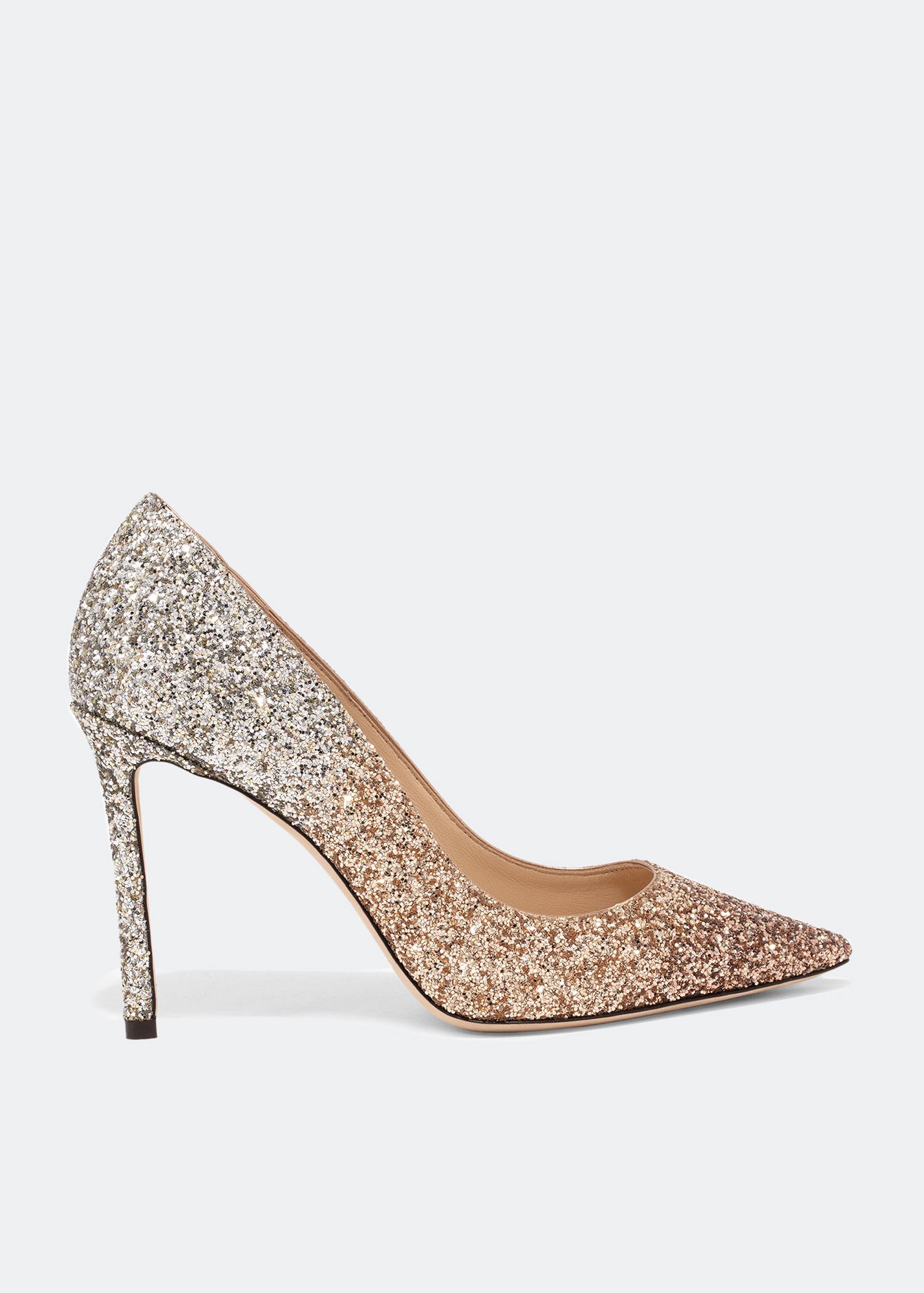 Jimmy choo clearance romy 100 glitter