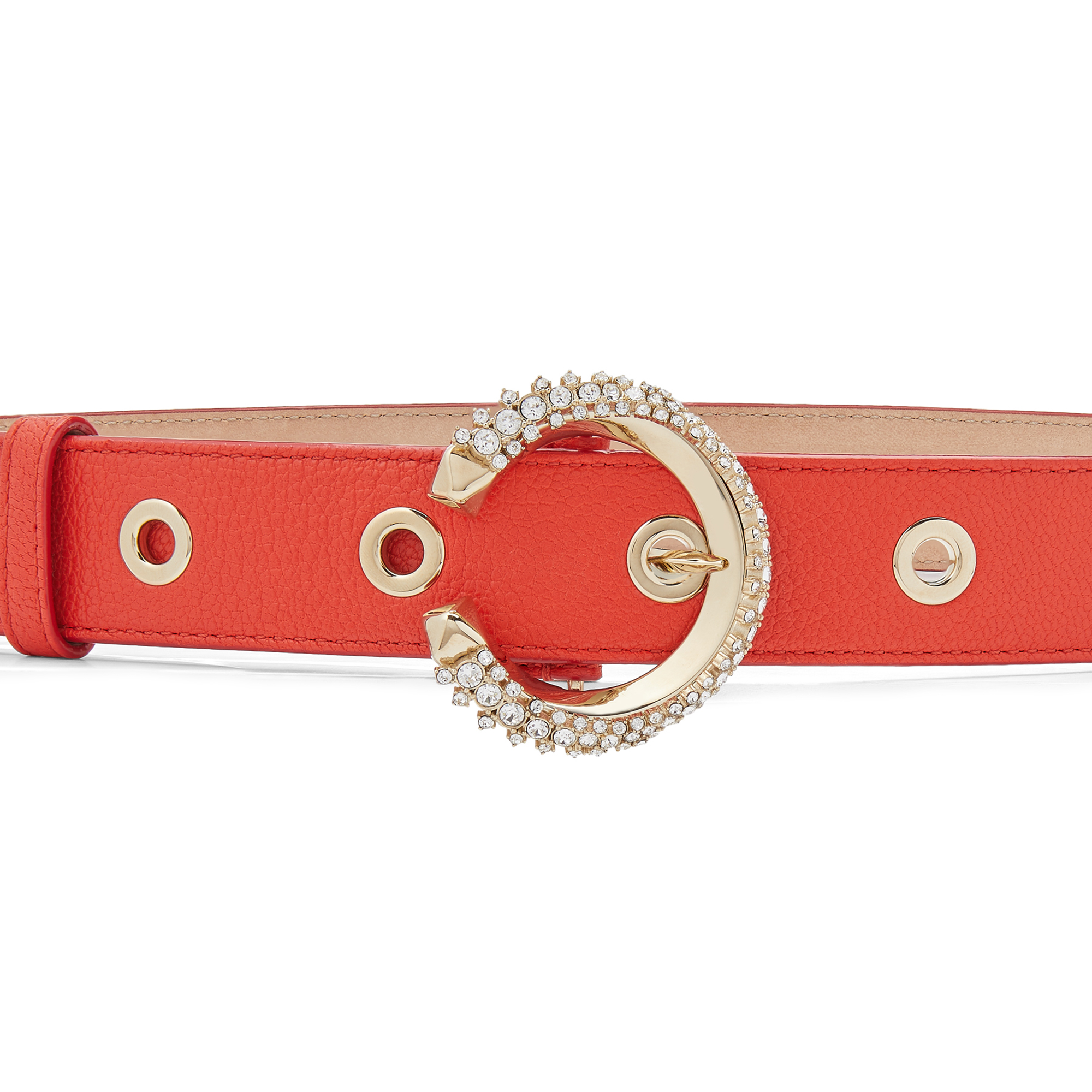 

Madeline leather belt, Red