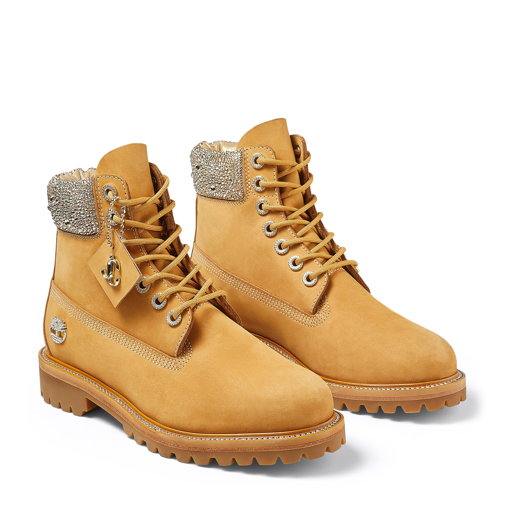 

x Timberland nubuck boots, Beige